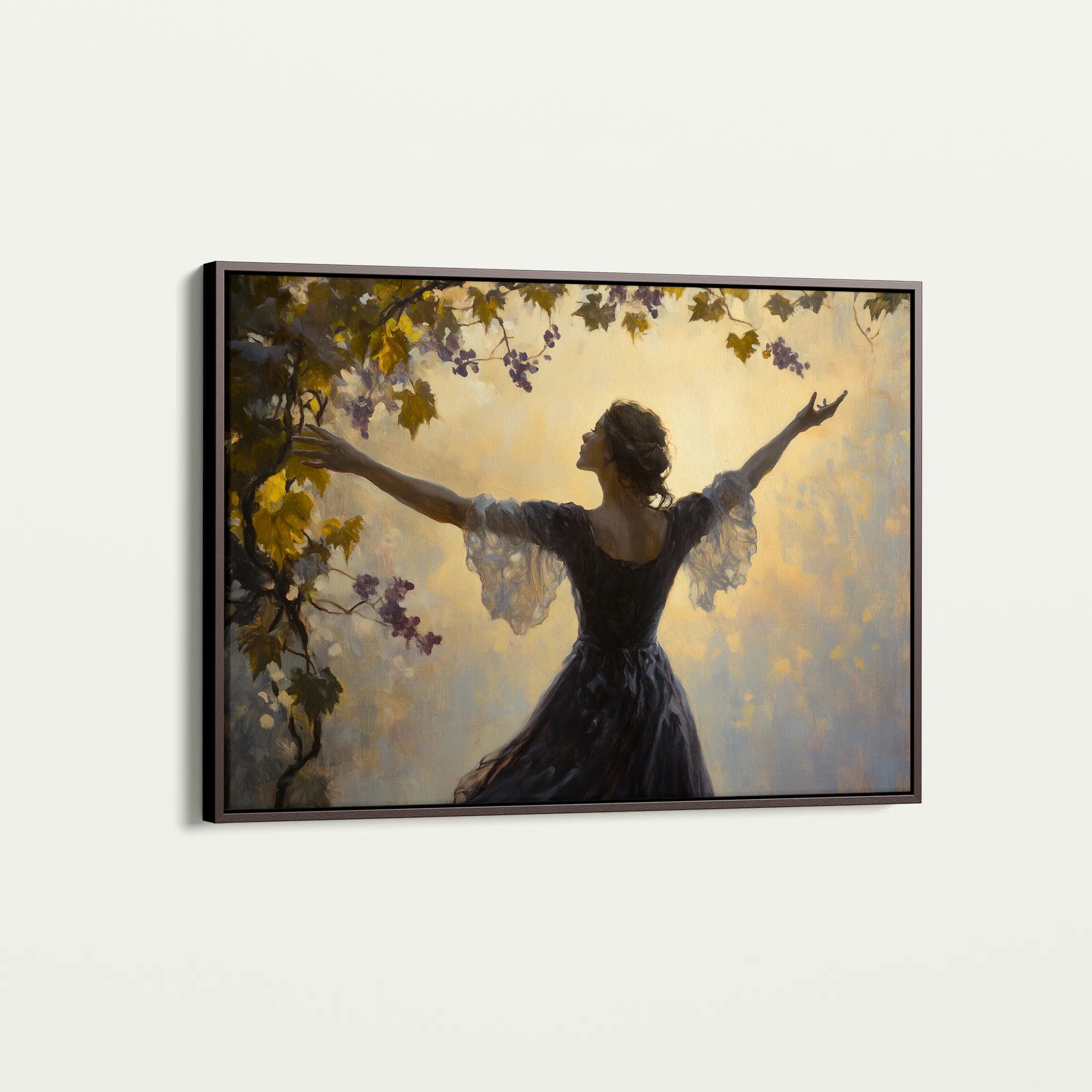 Classic 002 Canvas Art 18" x 24" / 45 x 60 cm / Black