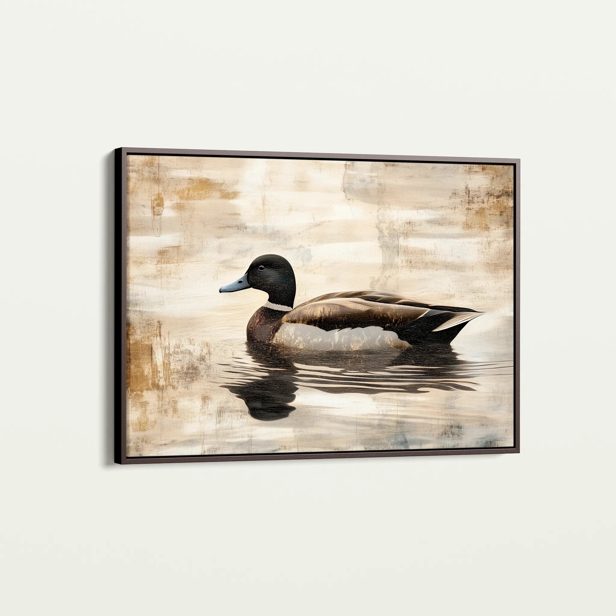 Animals 004 Canvas Art 18" x 24" / 45 x 60 cm / Black