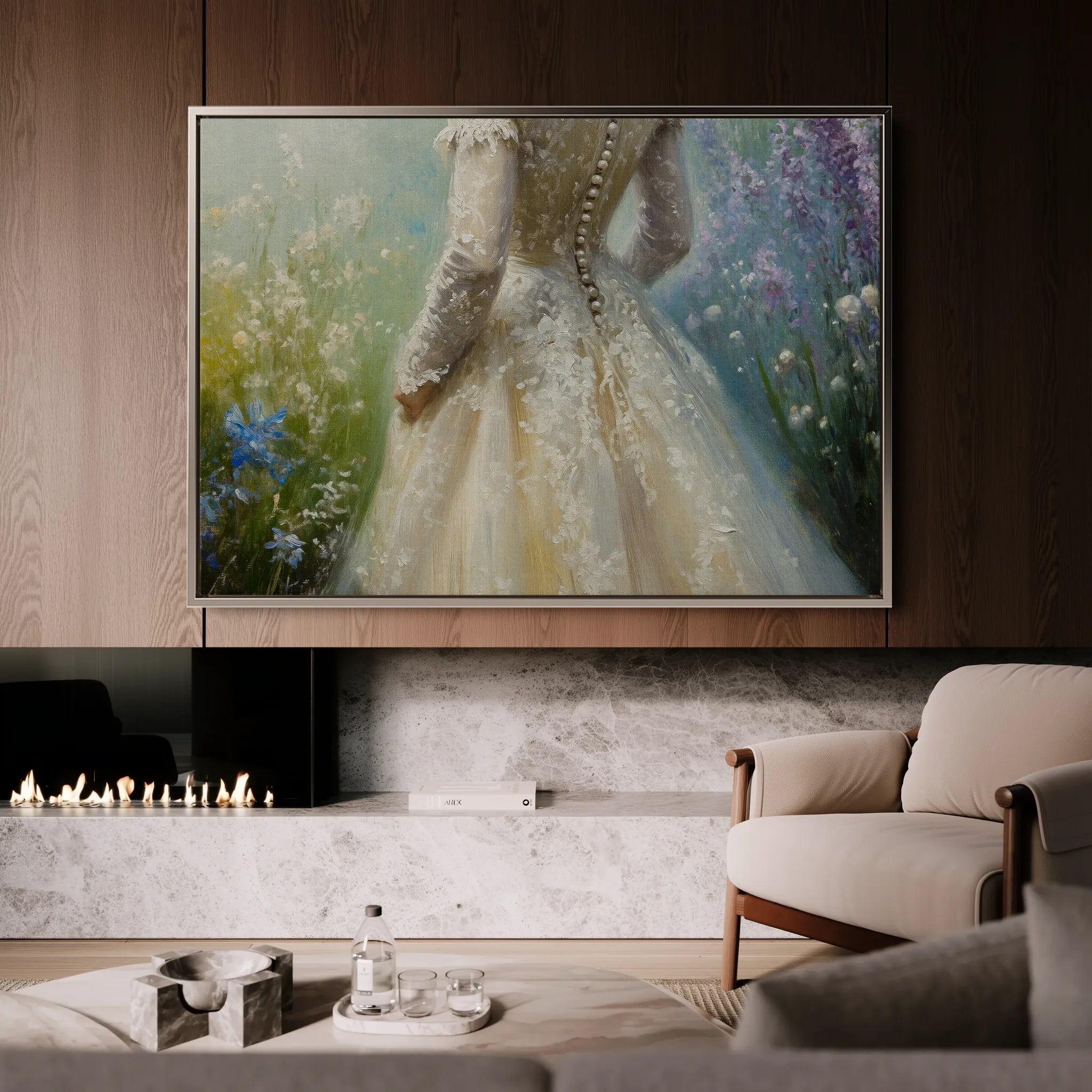 Classic 004 Canvas Art 18" x 24" / 45 x 60 cm / Black