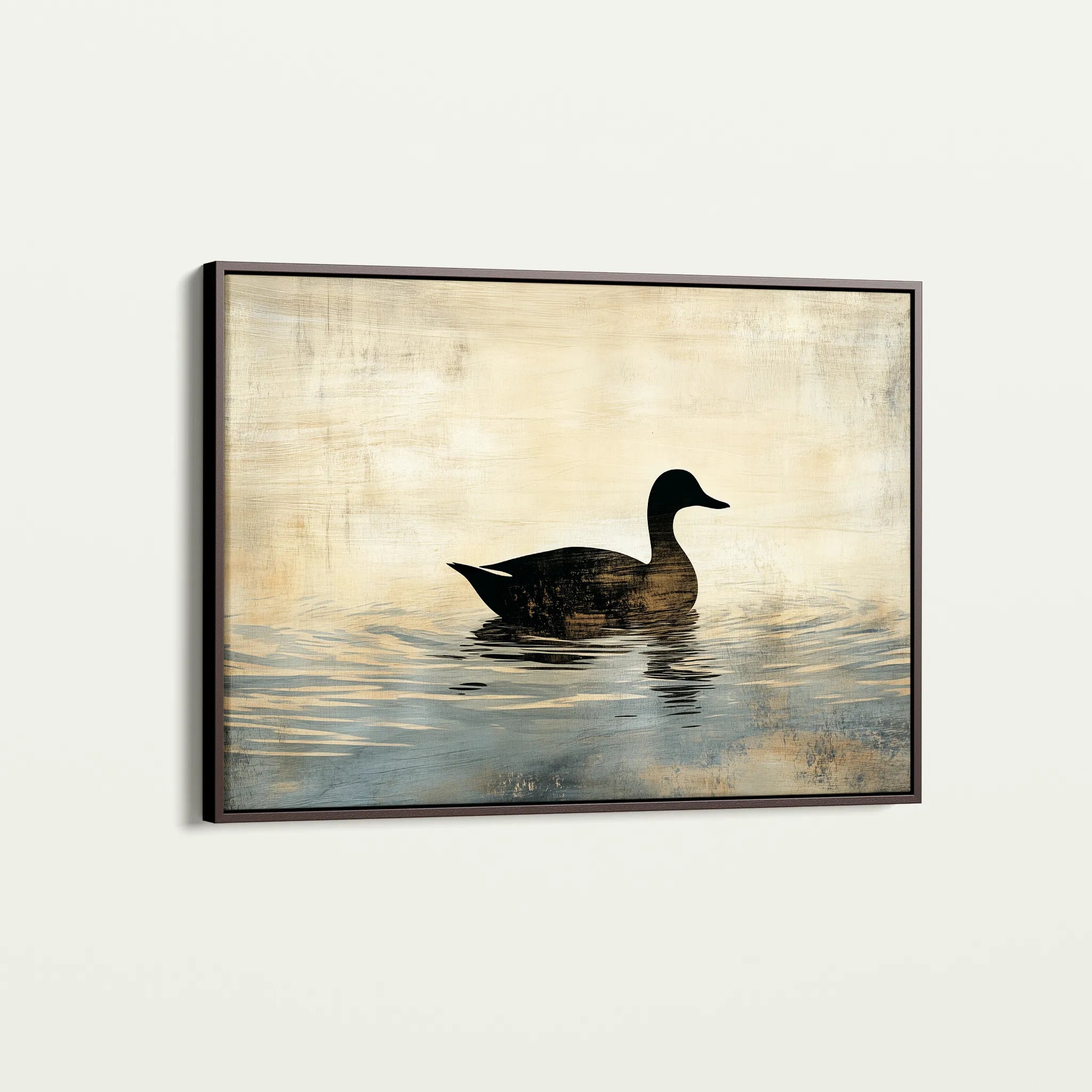 Animals 005 Canvas Art 18" x 24" / 45 x 60 cm / Black