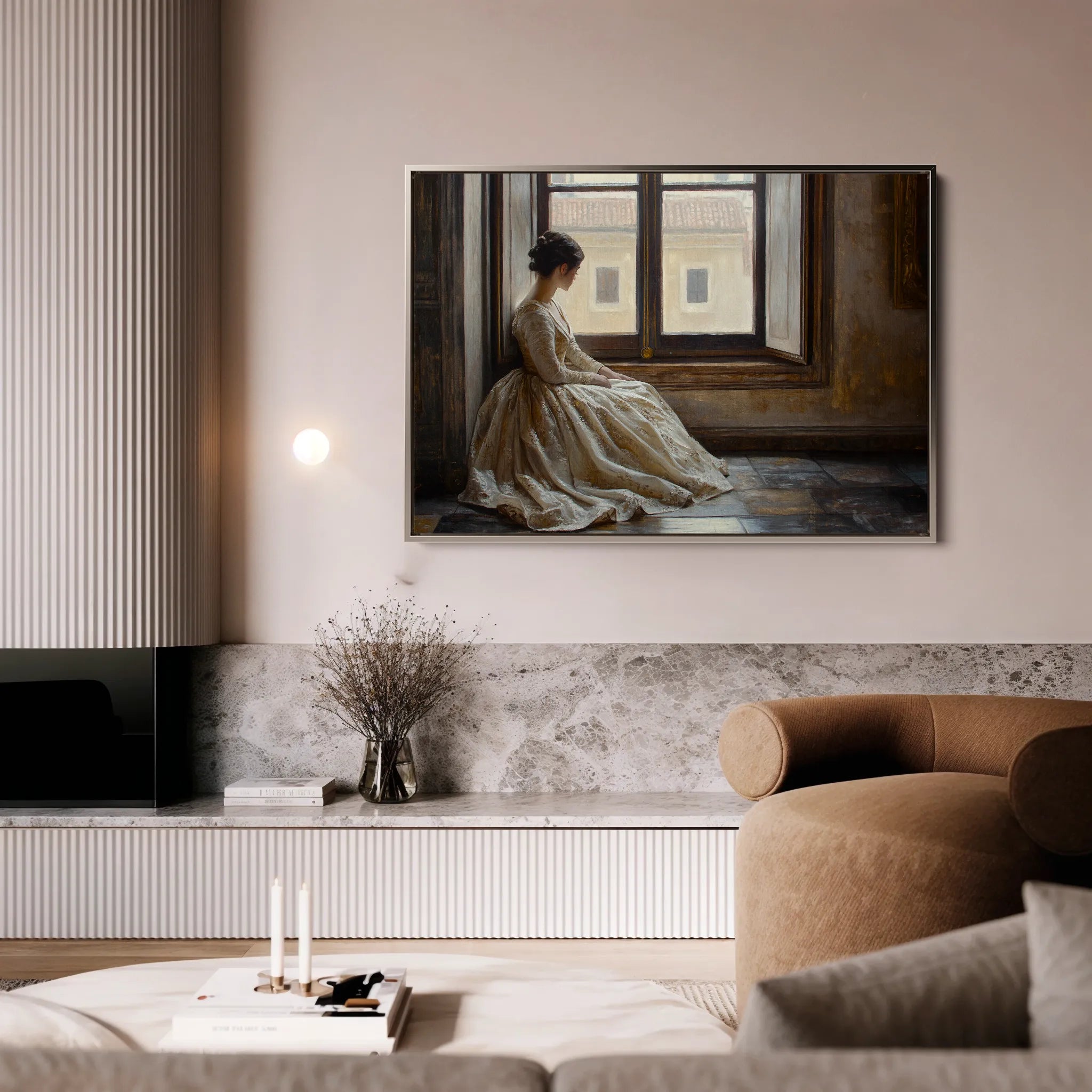 Classic 005 Canvas Art 18" x 24" / 45 x 60 cm / Black