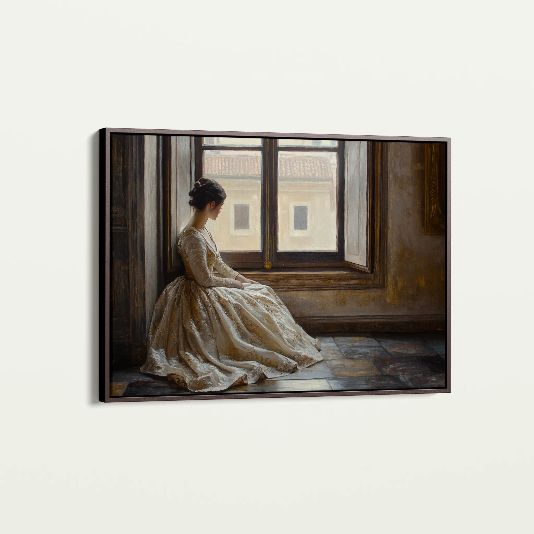 Classic 005 Canvas Art 18" x 24" / 45 x 60 cm / Black