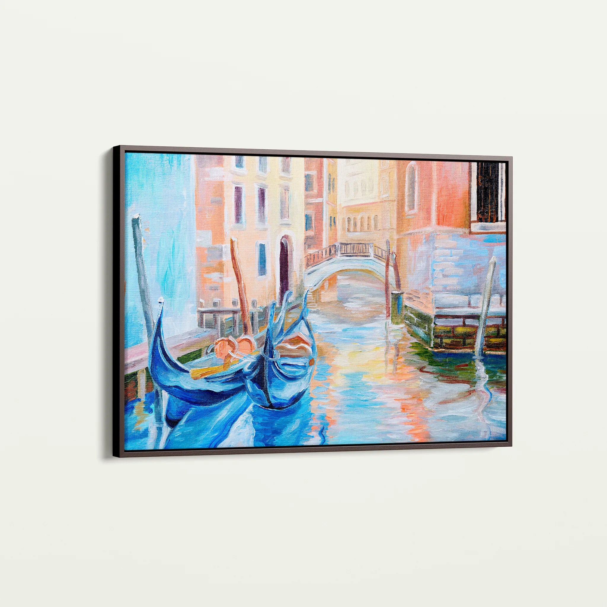 Landscape 005 Canvas Art 18" x 24" / 45 x 60 cm / Black
