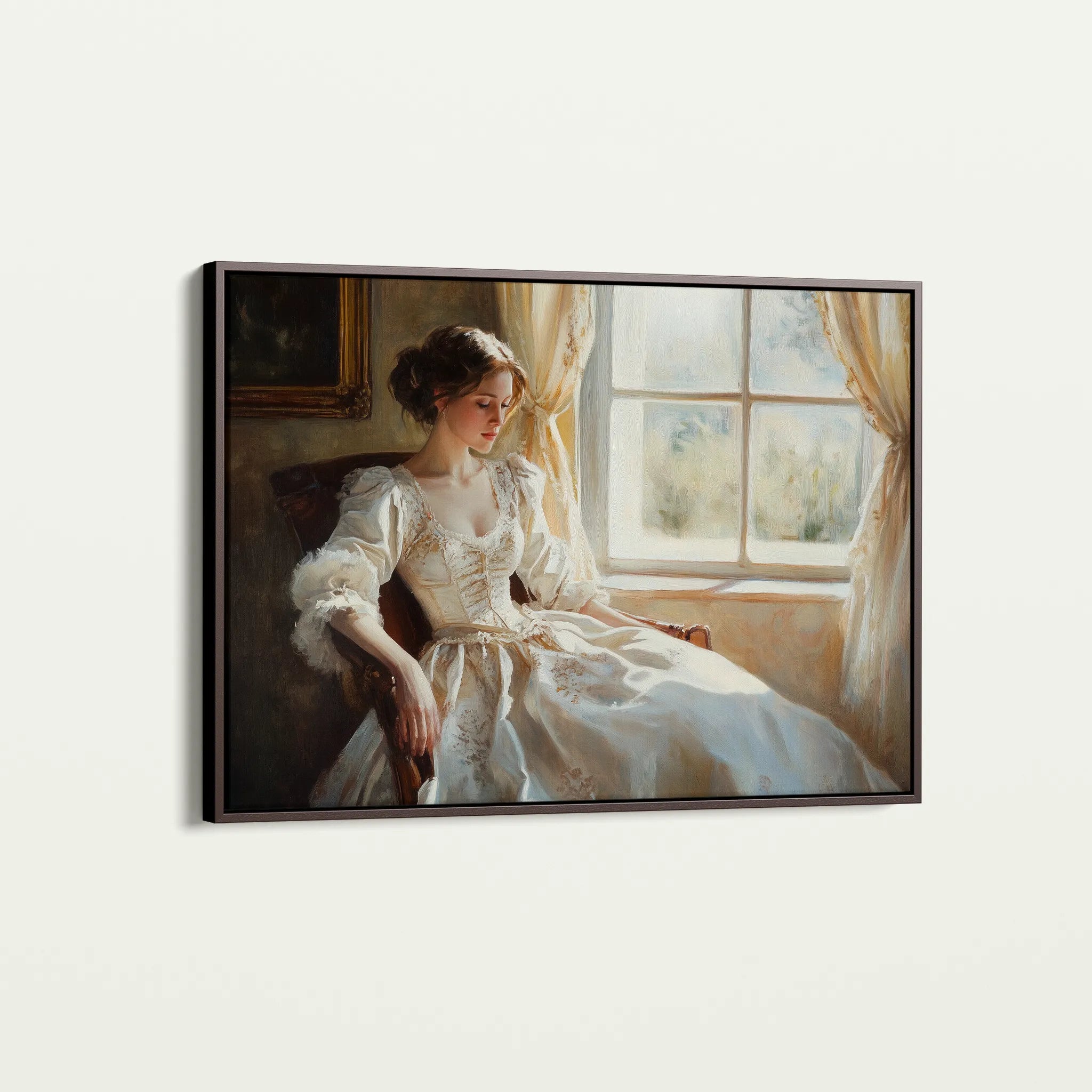 Classic 006 Canvas Art 18" x 24" / 45 x 60 cm / Black