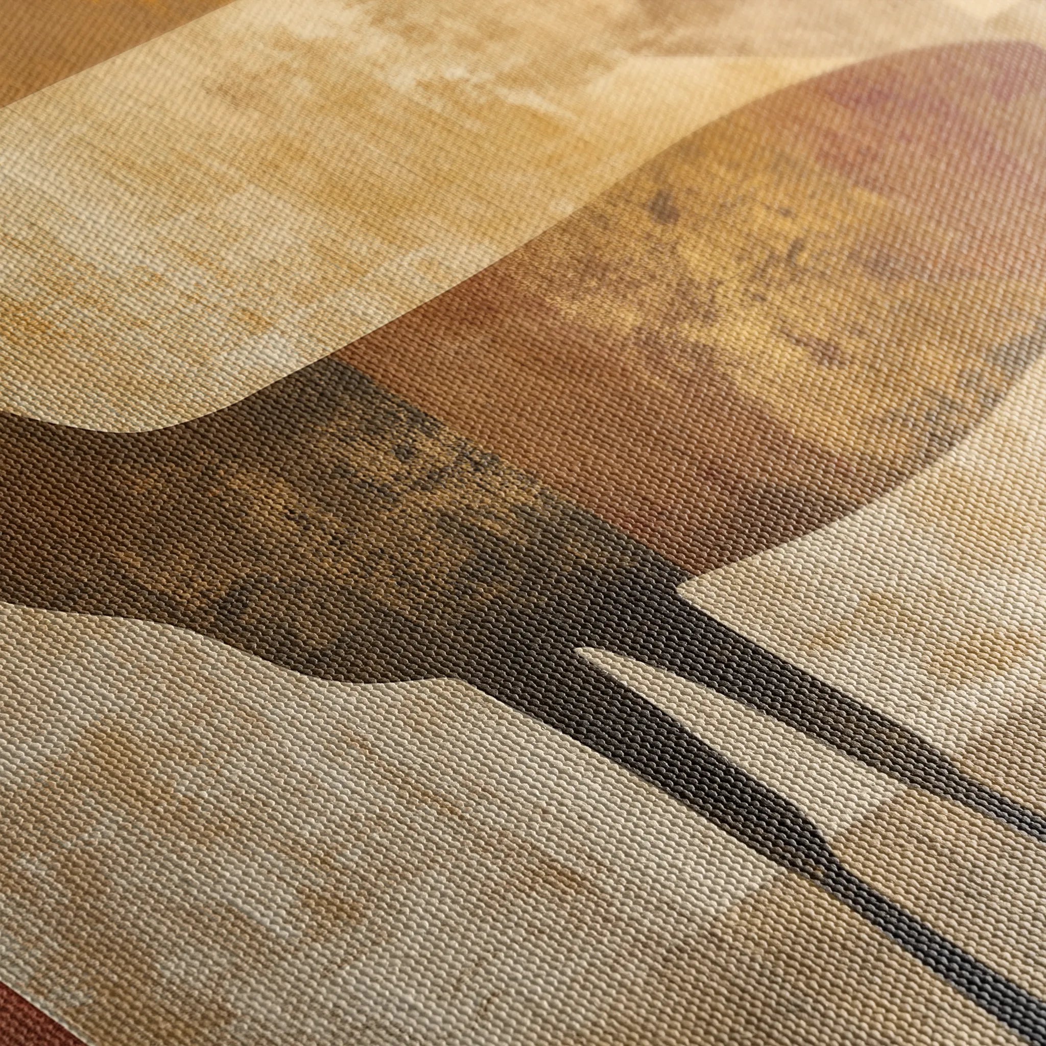 Animals 007 Canvas Art 18" x 24" / 45 x 60 cm / Black