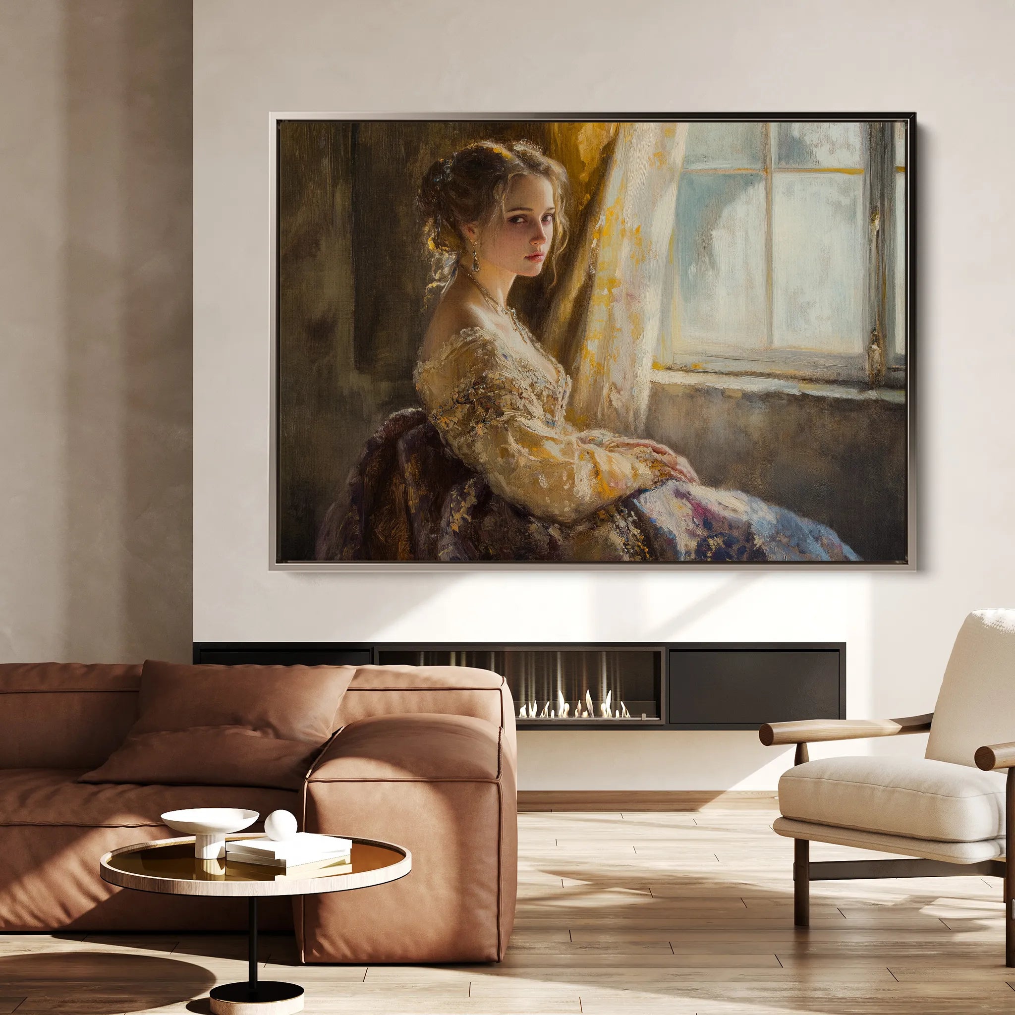Classic 007 Canvas Art 18" x 24" / 45 x 60 cm / Black