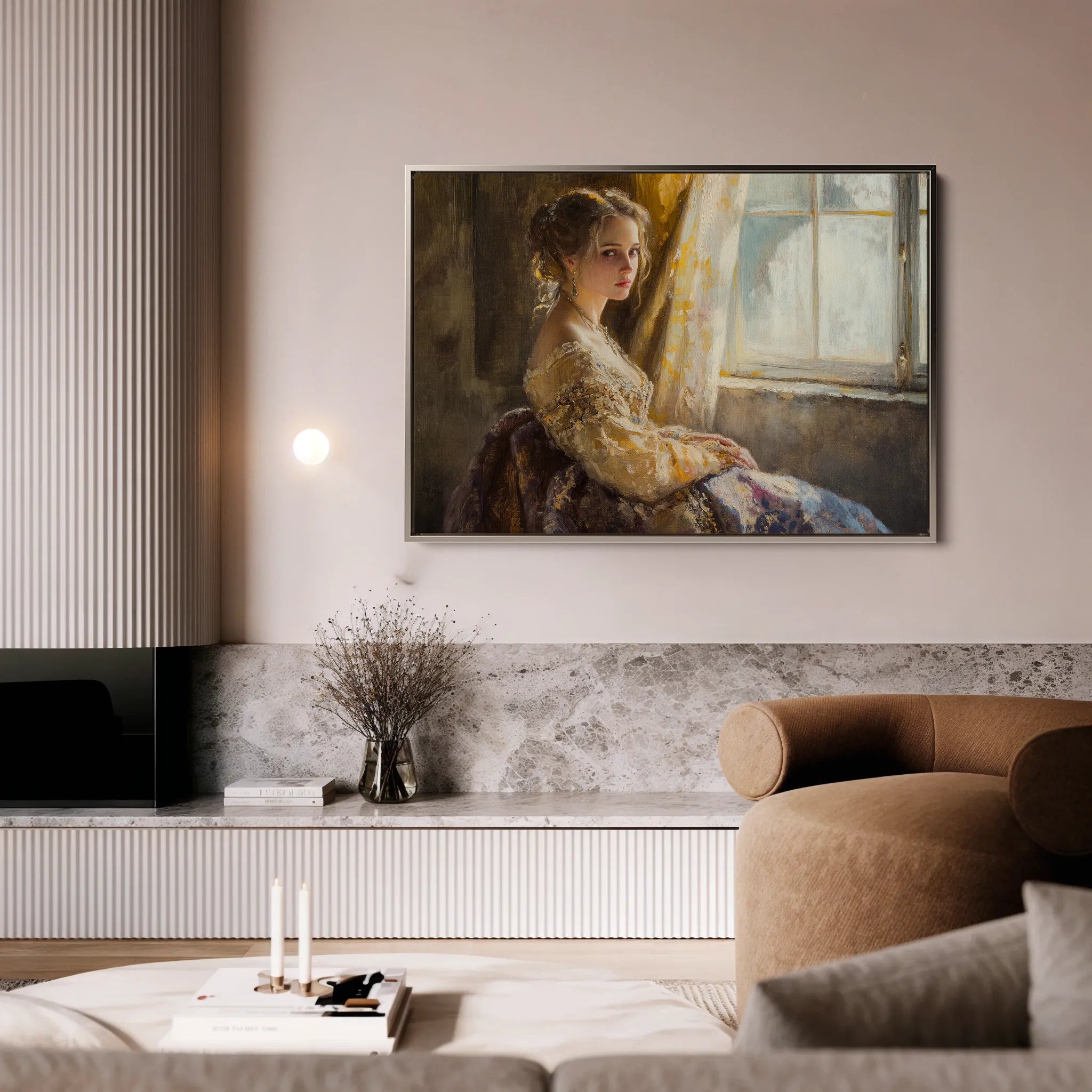 Classic 007 Canvas Art 18" x 24" / 45 x 60 cm / Black