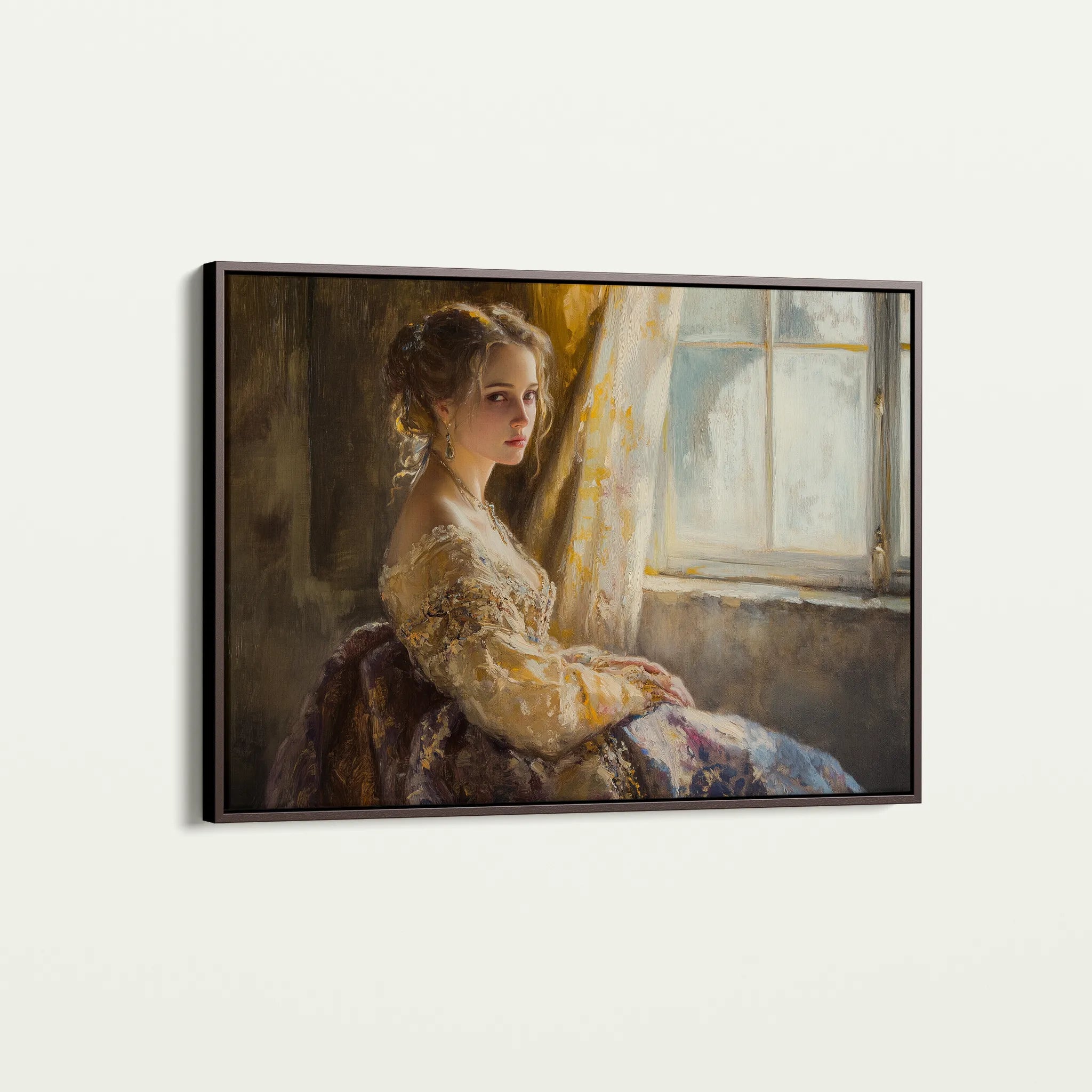 Classic 007 Canvas Art 18" x 24" / 45 x 60 cm / Black