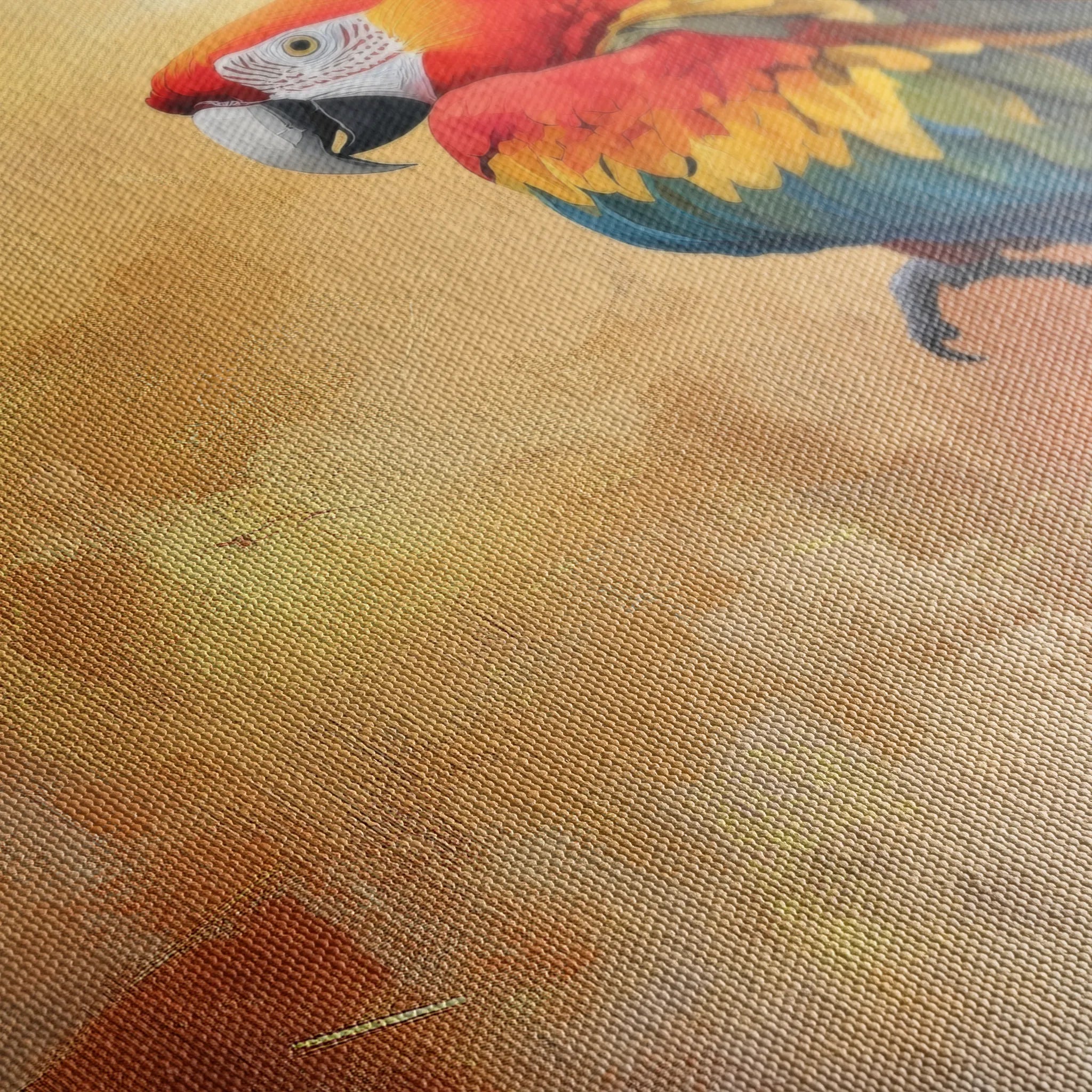 Animals 008 Canvas Art 18" x 24" / 45 x 60 cm / Black