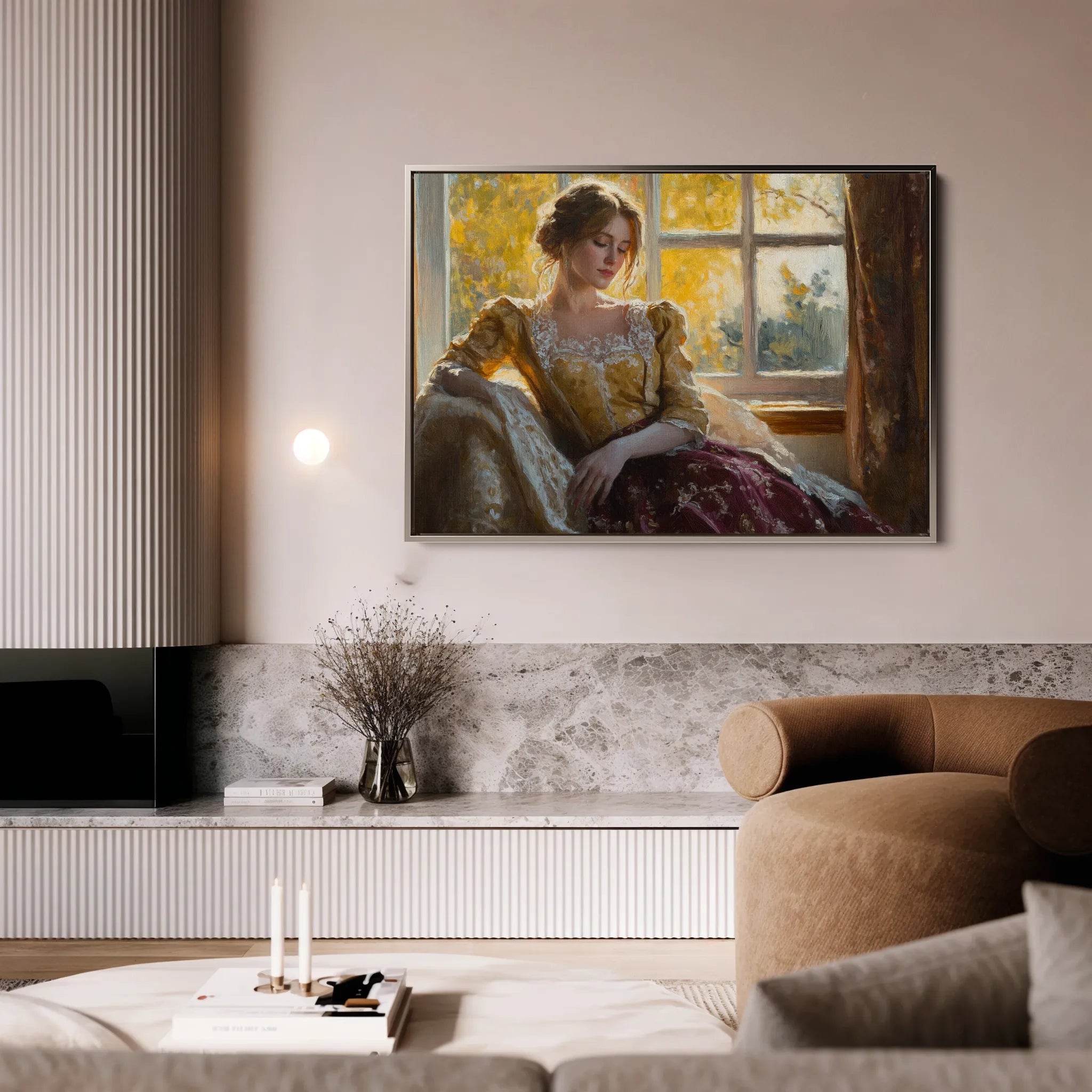 Classic 008 Canvas Art 18" x 24" / 45 x 60 cm / Black