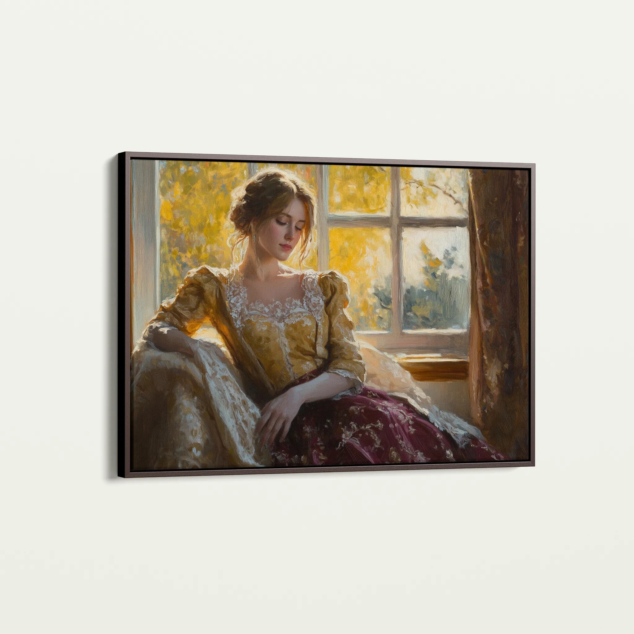 Classic 008 Canvas Art 18" x 24" / 45 x 60 cm / Black