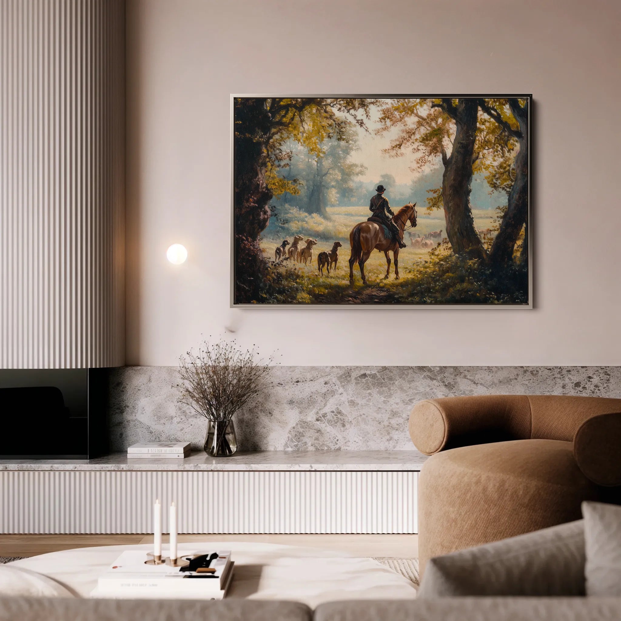 Classic 009 Canvas Art 18" x 24" / 45 x 60 cm / Black