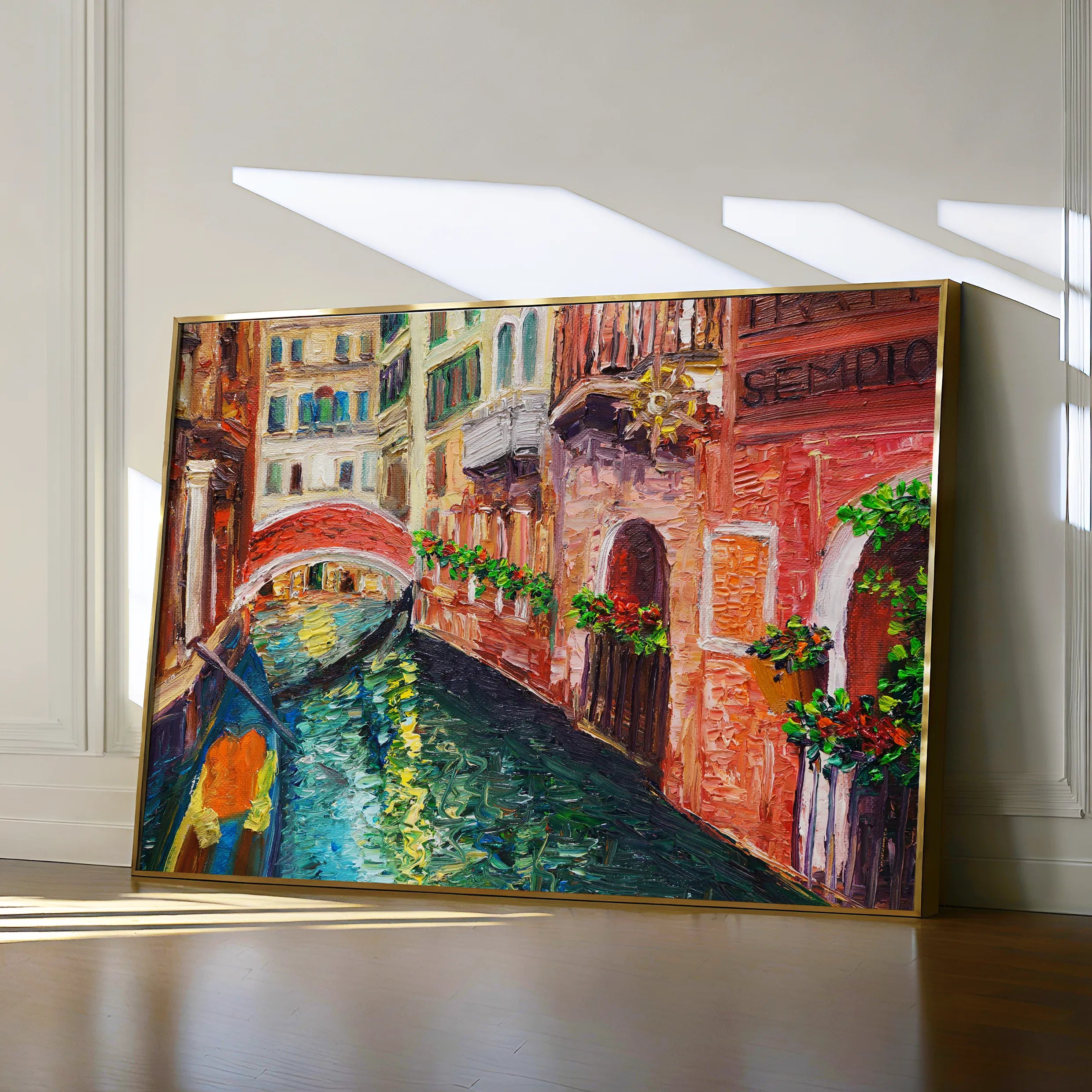 Landscape 009 Canvas Art 18" x 24" / 45 x 60 cm / Black