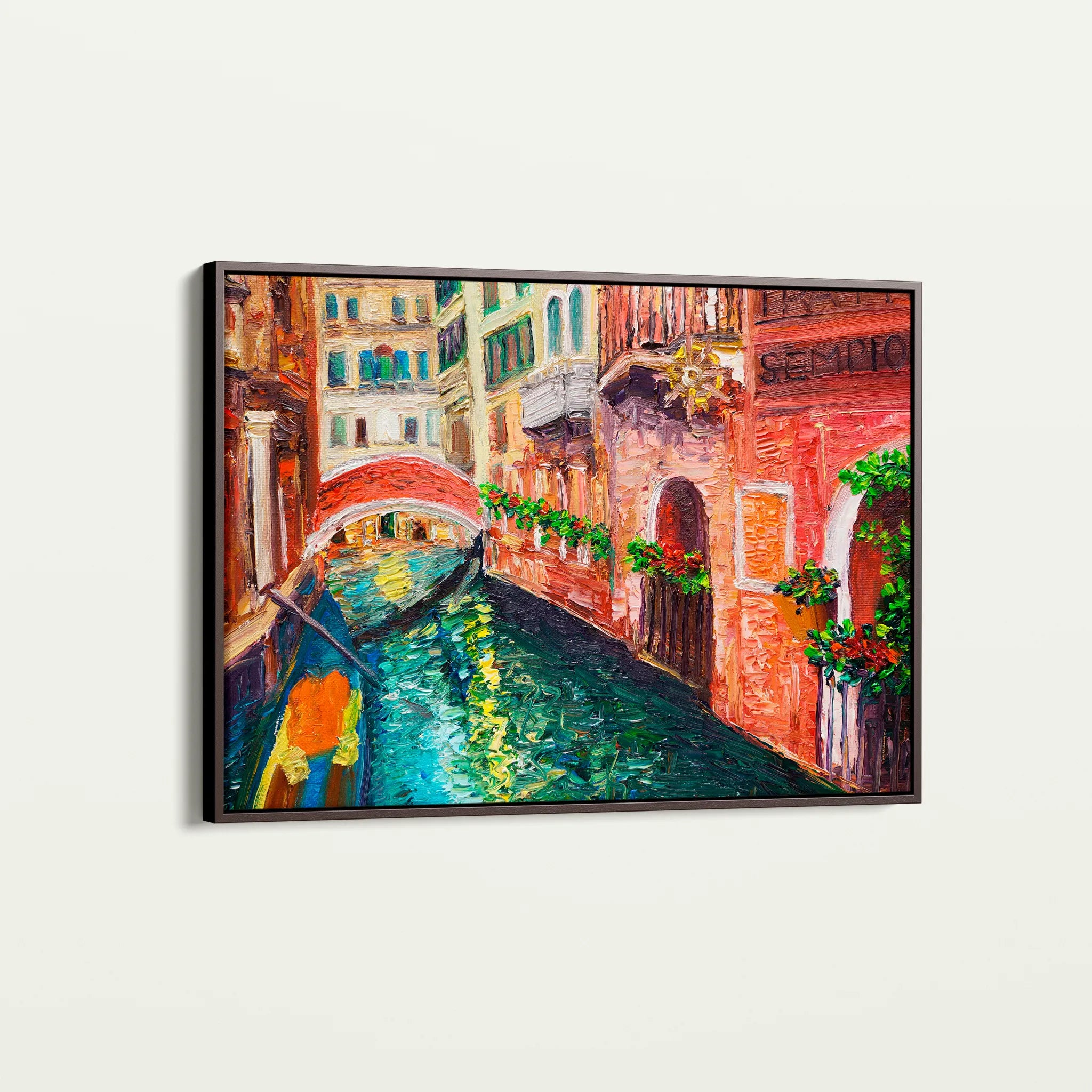 Landscape 009 Canvas Art 18" x 24" / 45 x 60 cm / Black