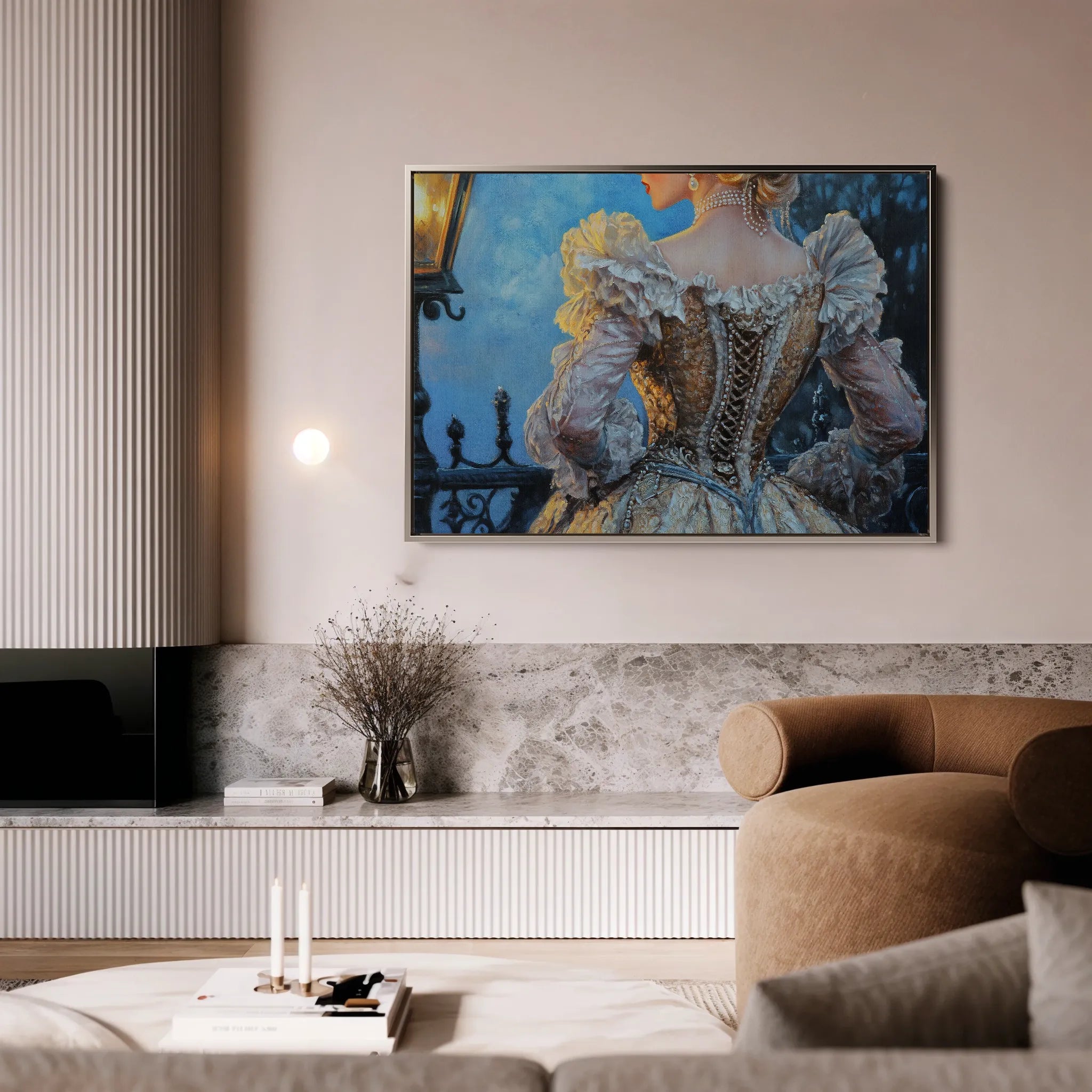 Classic 010 Canvas Art 18" x 24" / 45 x 60 cm / Black