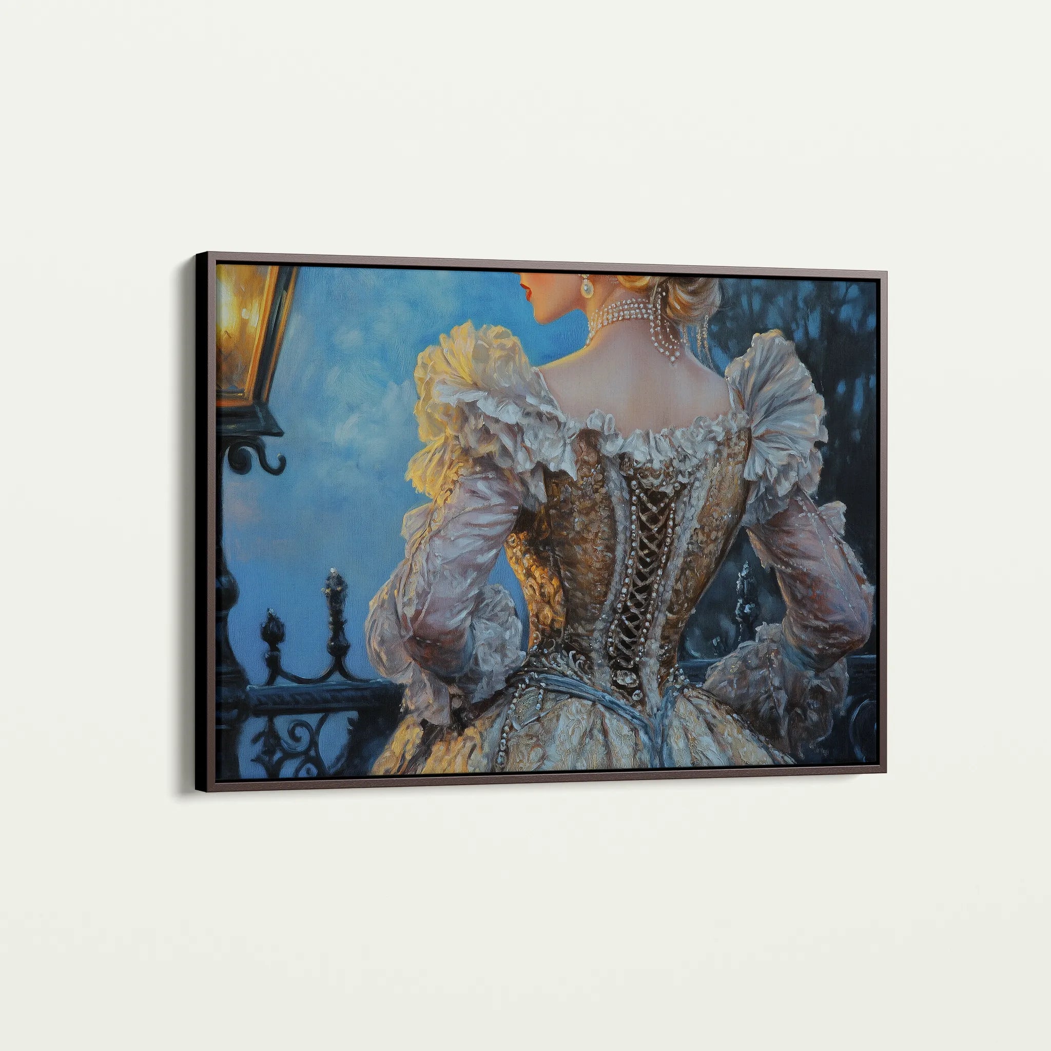 Classic 010 Canvas Art 18" x 24" / 45 x 60 cm / Black