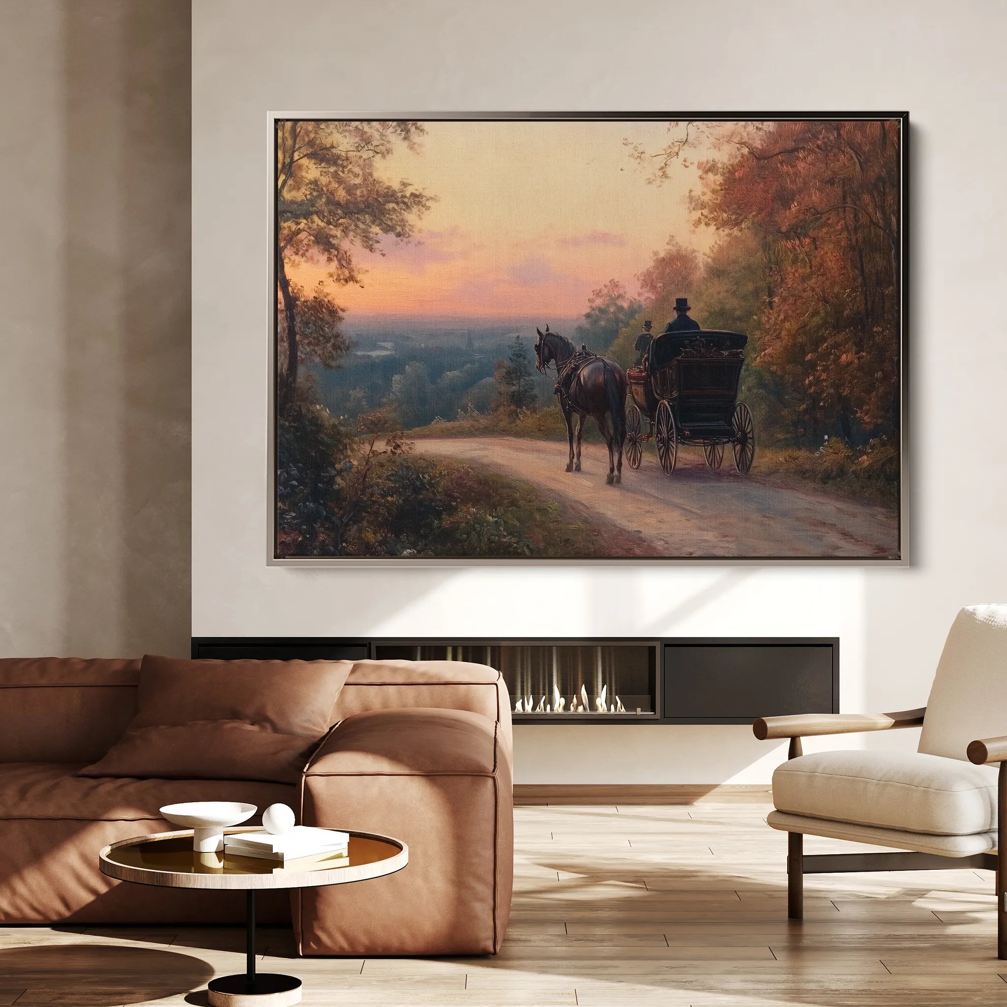 Classic 012 Canvas Art 18" x 24" / 45 x 60 cm / Black