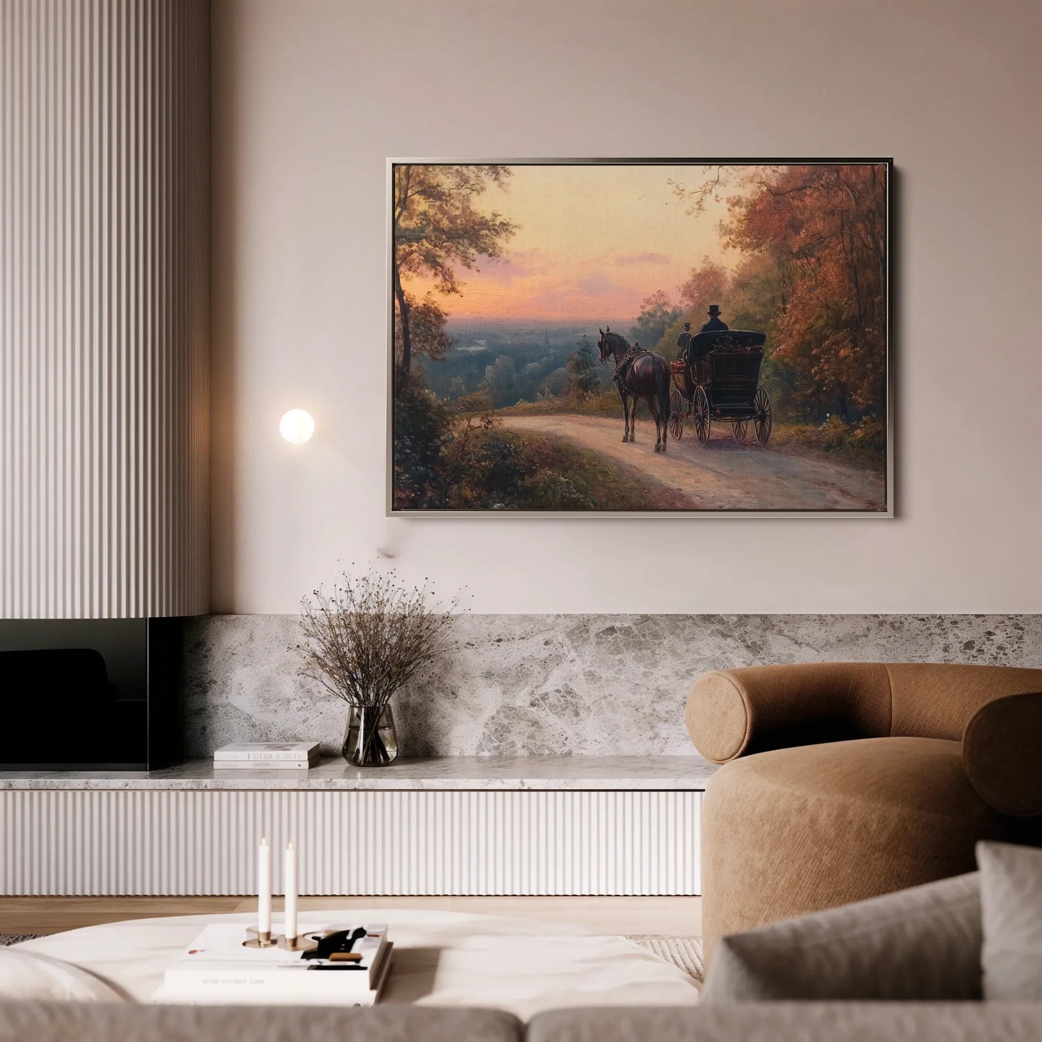 Classic 012 Canvas Art 18" x 24" / 45 x 60 cm / Black