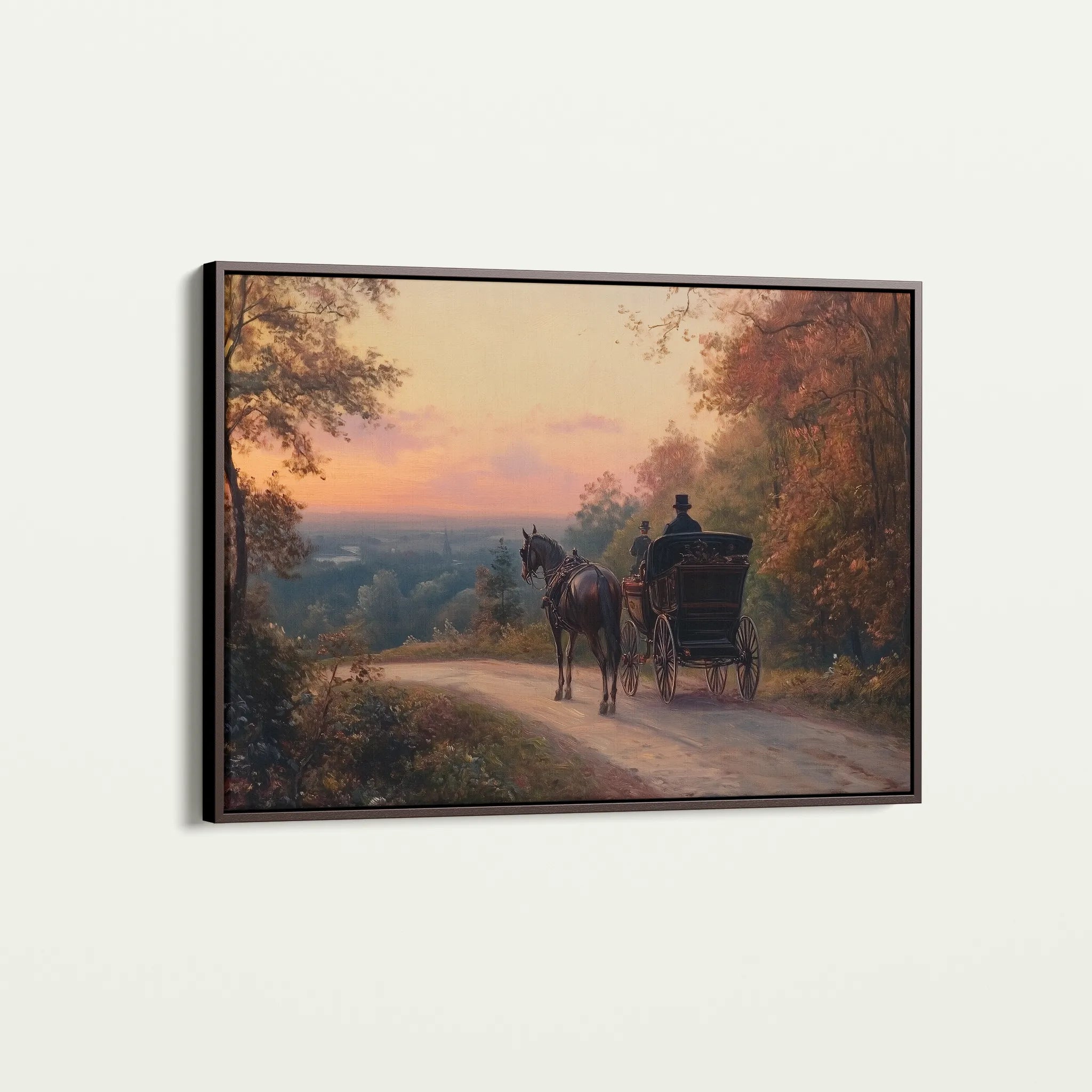 Classic 012 Canvas Art 18" x 24" / 45 x 60 cm / Black