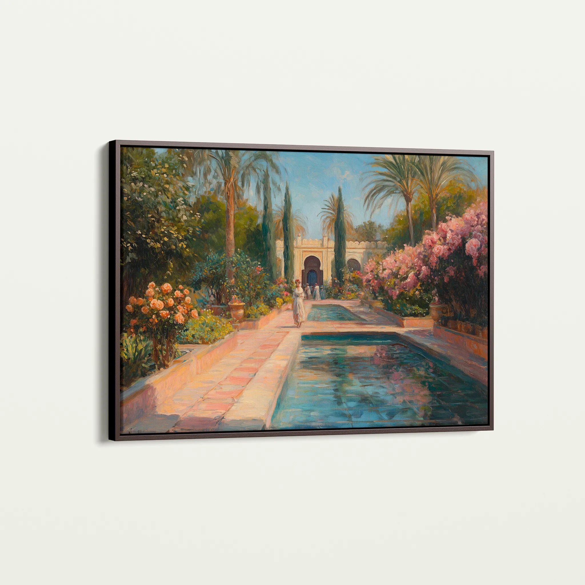 Orientalist 012 Canvas Art 18" x 24" / 45 x 60 cm / Black