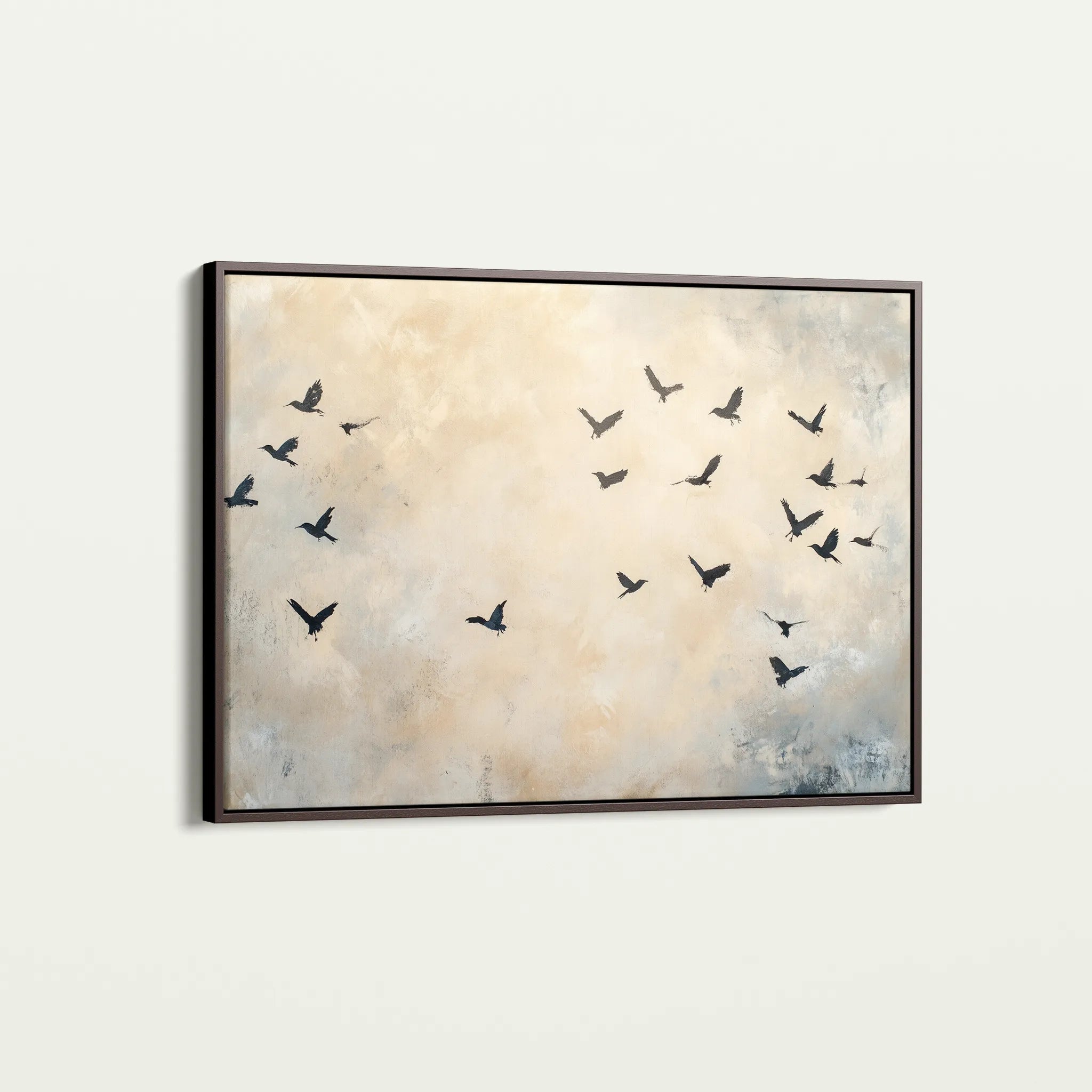 Animals 013 Canvas Art 18" x 24" / 45 x 60 cm / Black