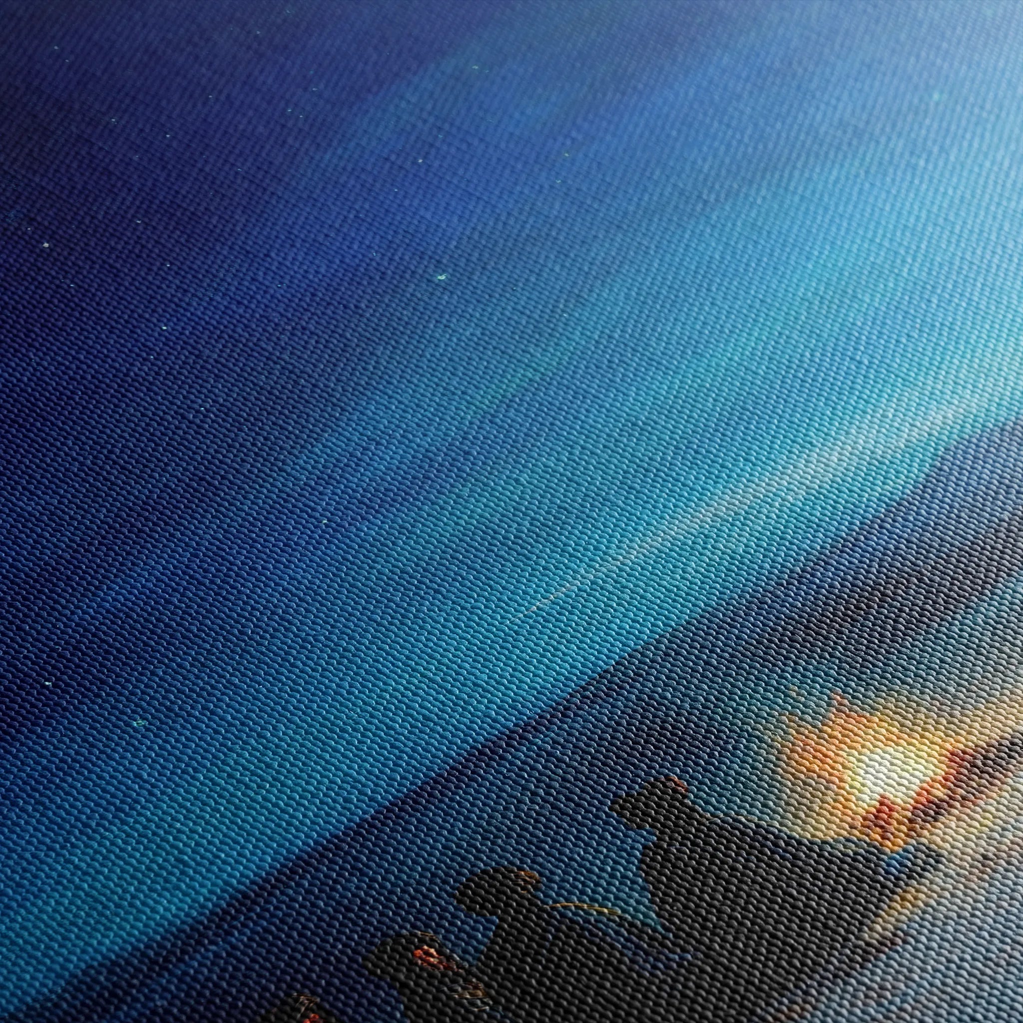 Orientalist 013 Canvas Art 18" x 24" / 45 x 60 cm / Black