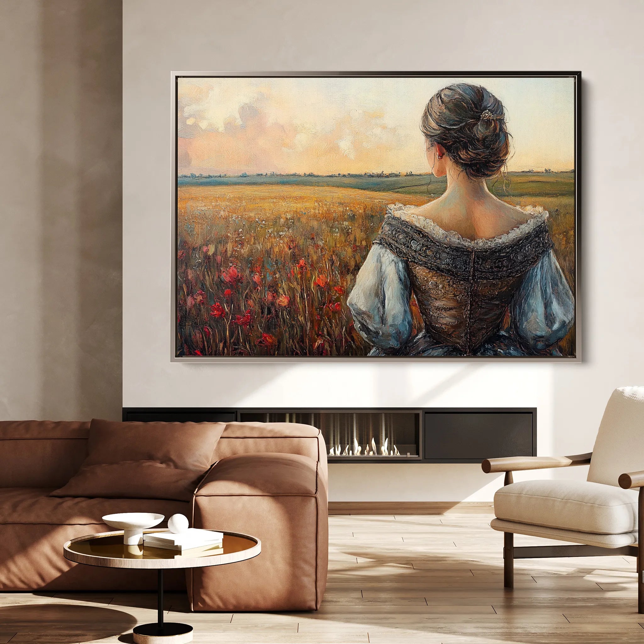 Classic 014 Canvas Art 18" x 24" / 45 x 60 cm / Black