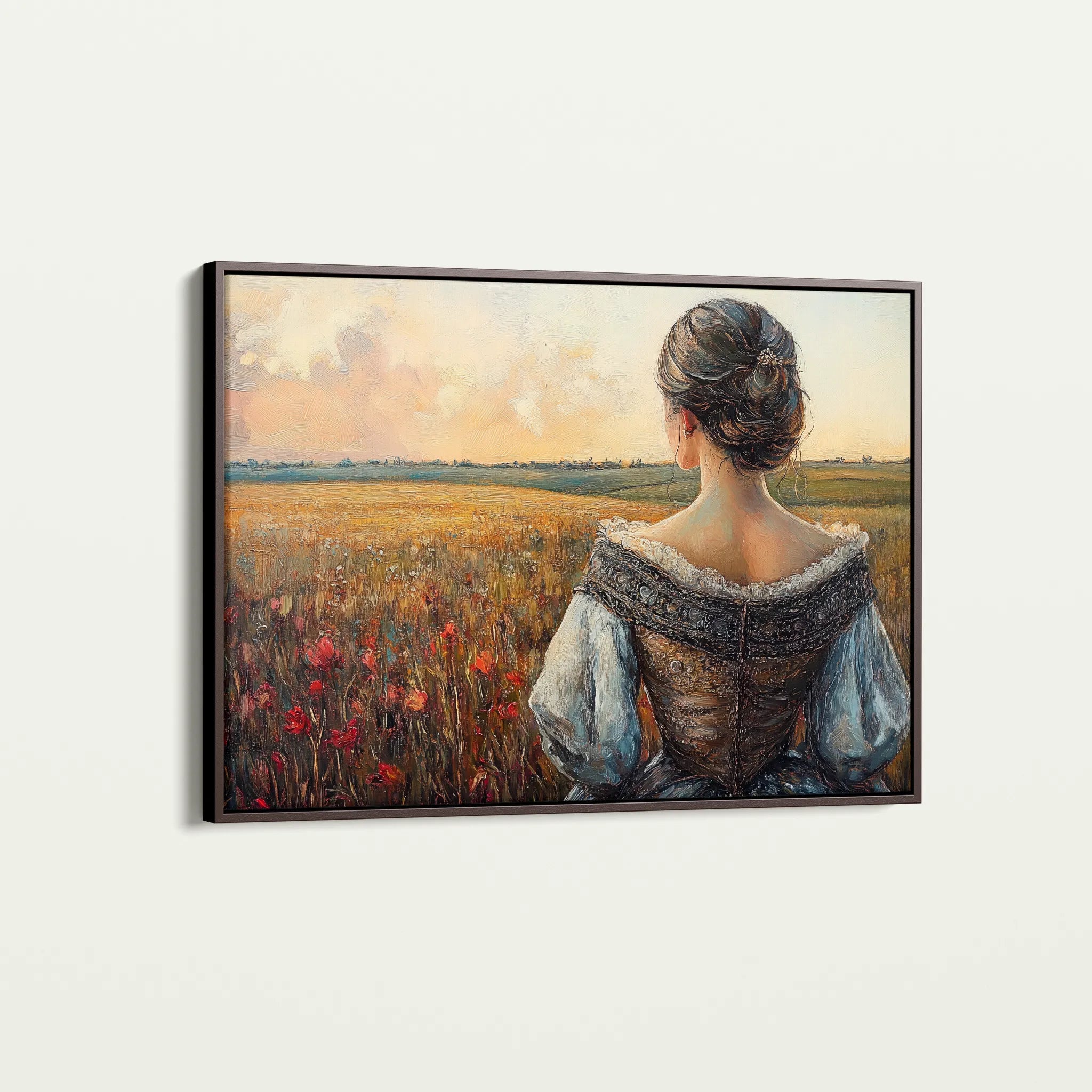 Classic 014 Canvas Art 18" x 24" / 45 x 60 cm / Black