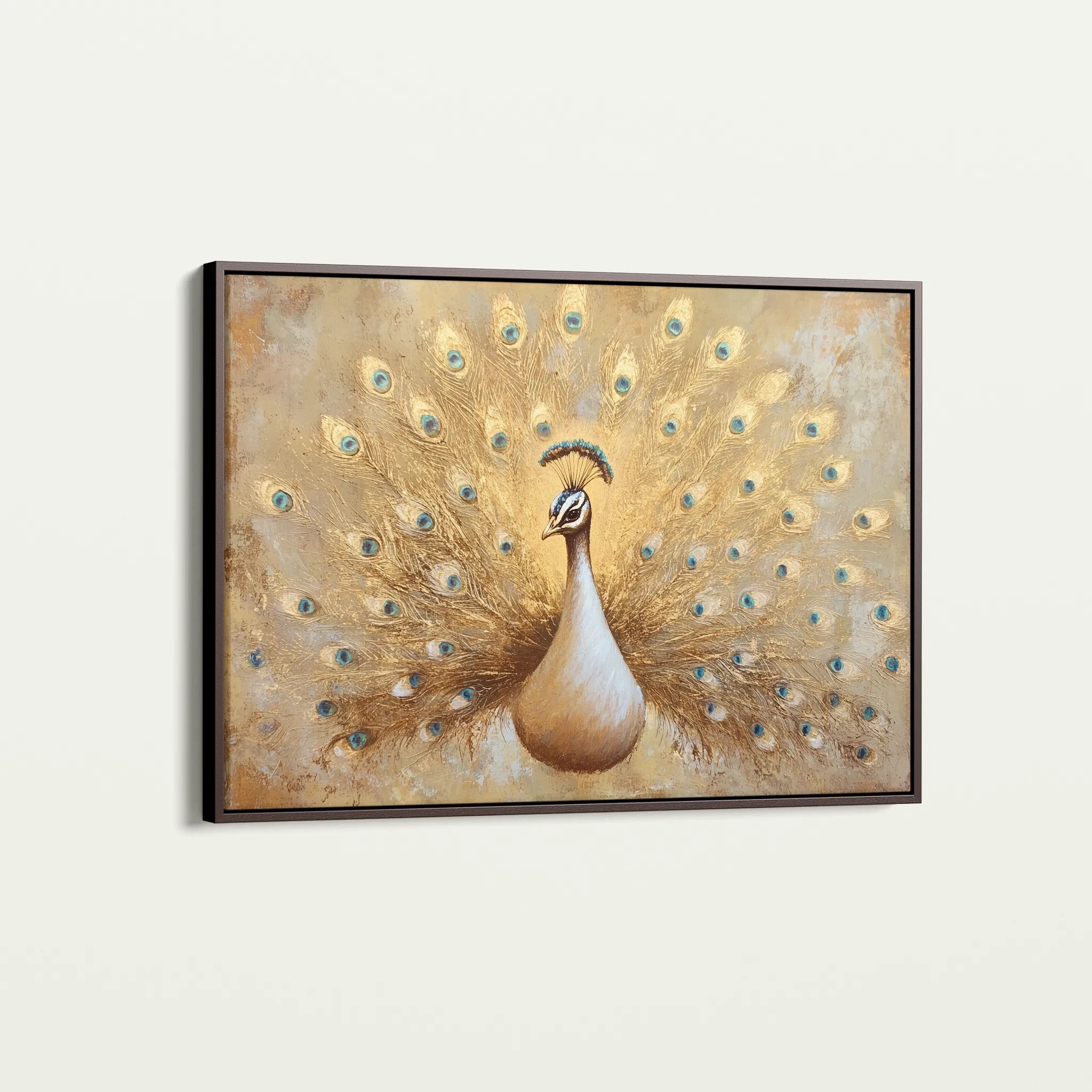 Animals 016 Canvas Art 18" x 24" / 45 x 60 cm / Black