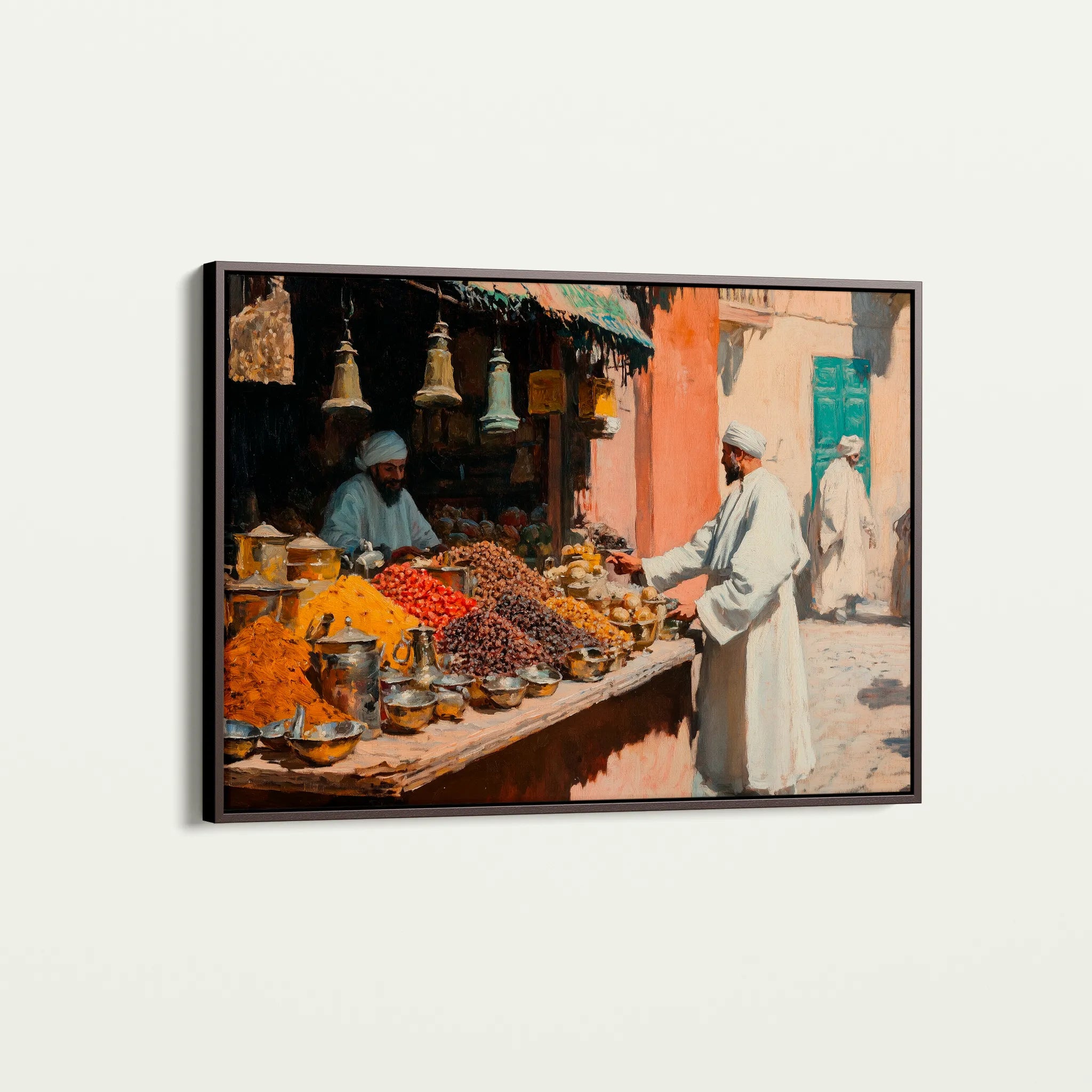 Orientalist 016 Canvas Art 18" x 24" / 45 x 60 cm / Black