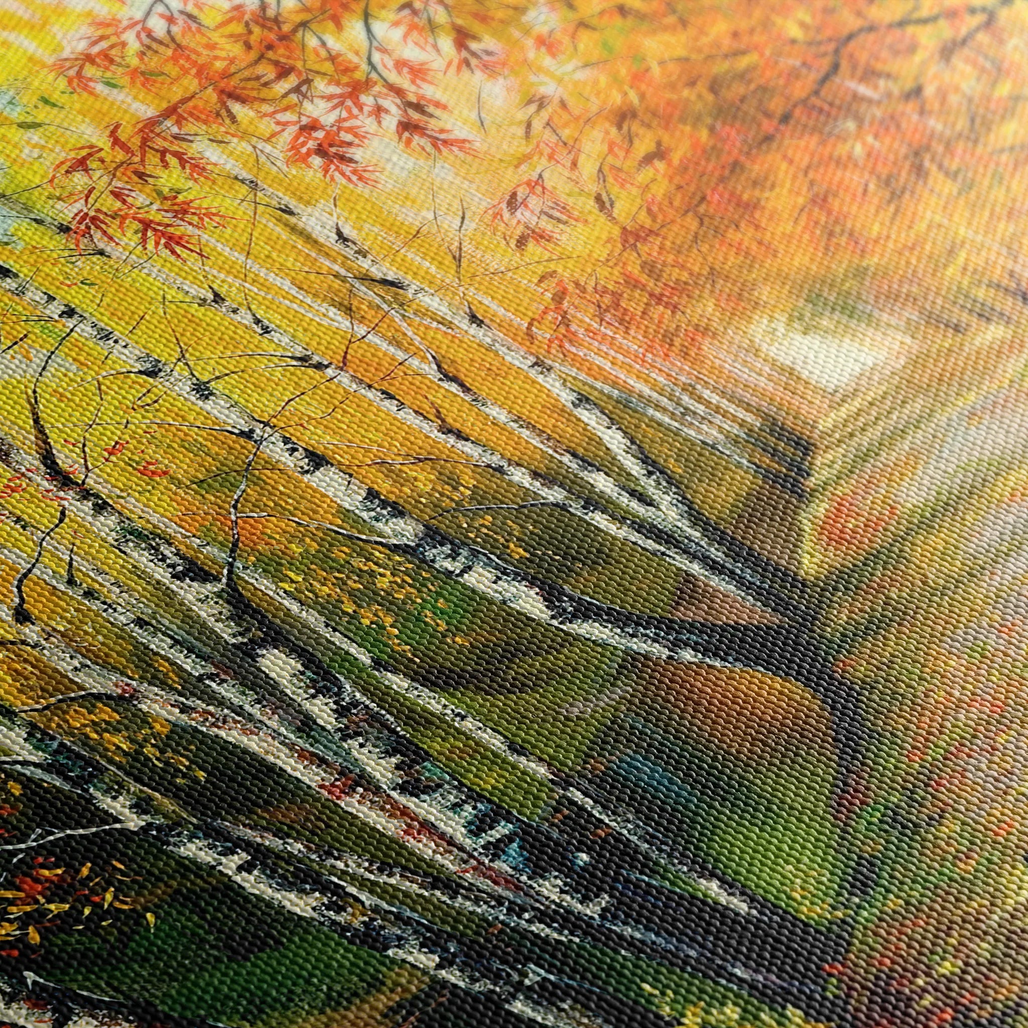 Landscape 017 Canvas Art 18" x 24" / 45 x 60 cm / Black