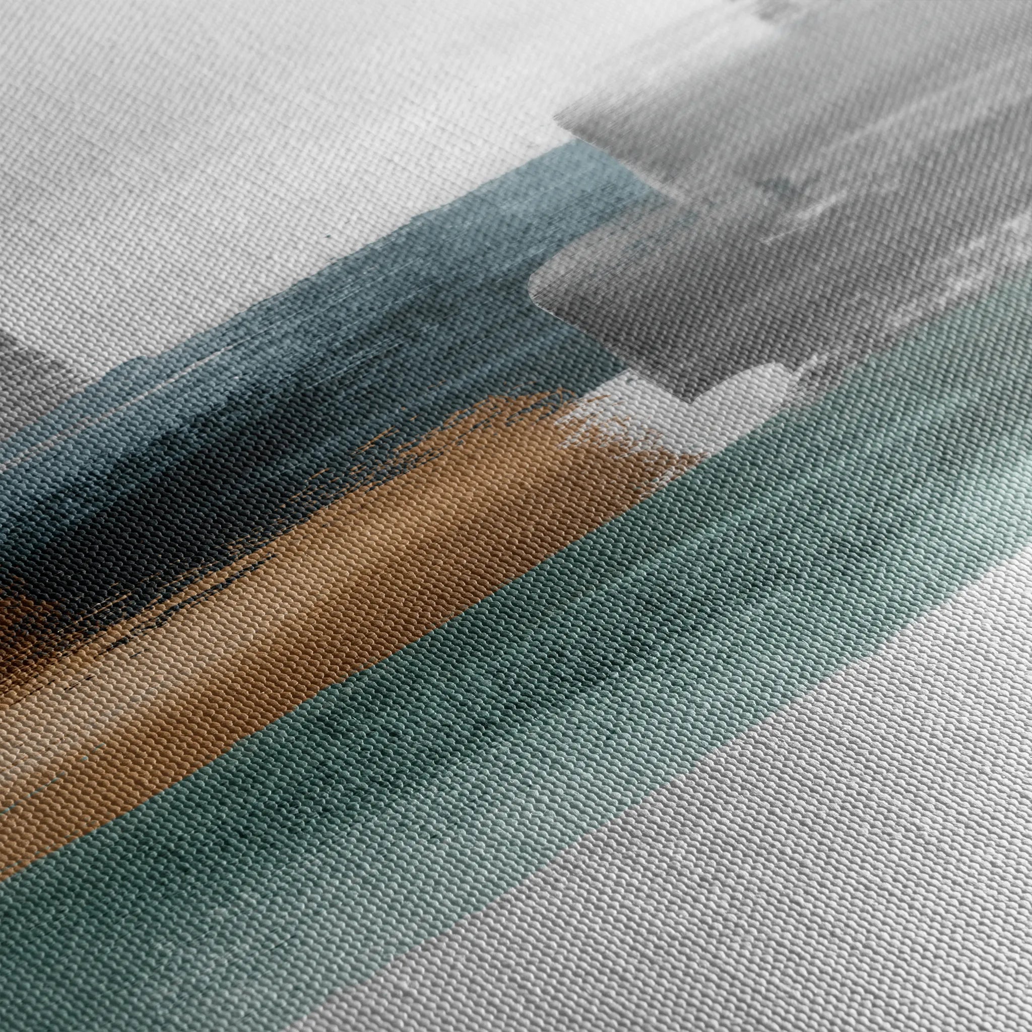 Abstract 018 Canvas Art 18" x 24" / 45 x 60 cm / Black