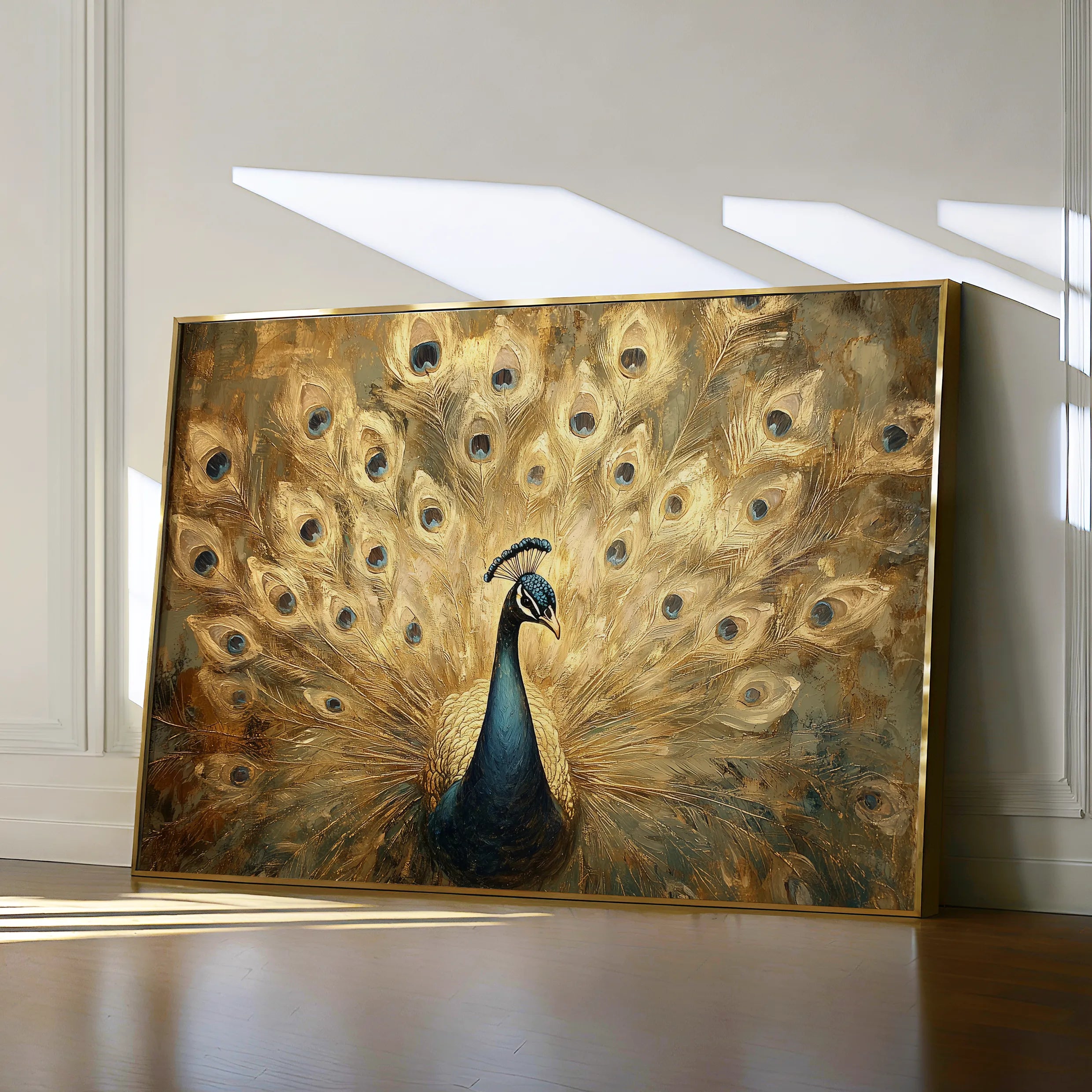 Animals 018 Canvas Art 18" x 24" / 45 x 60 cm / Black