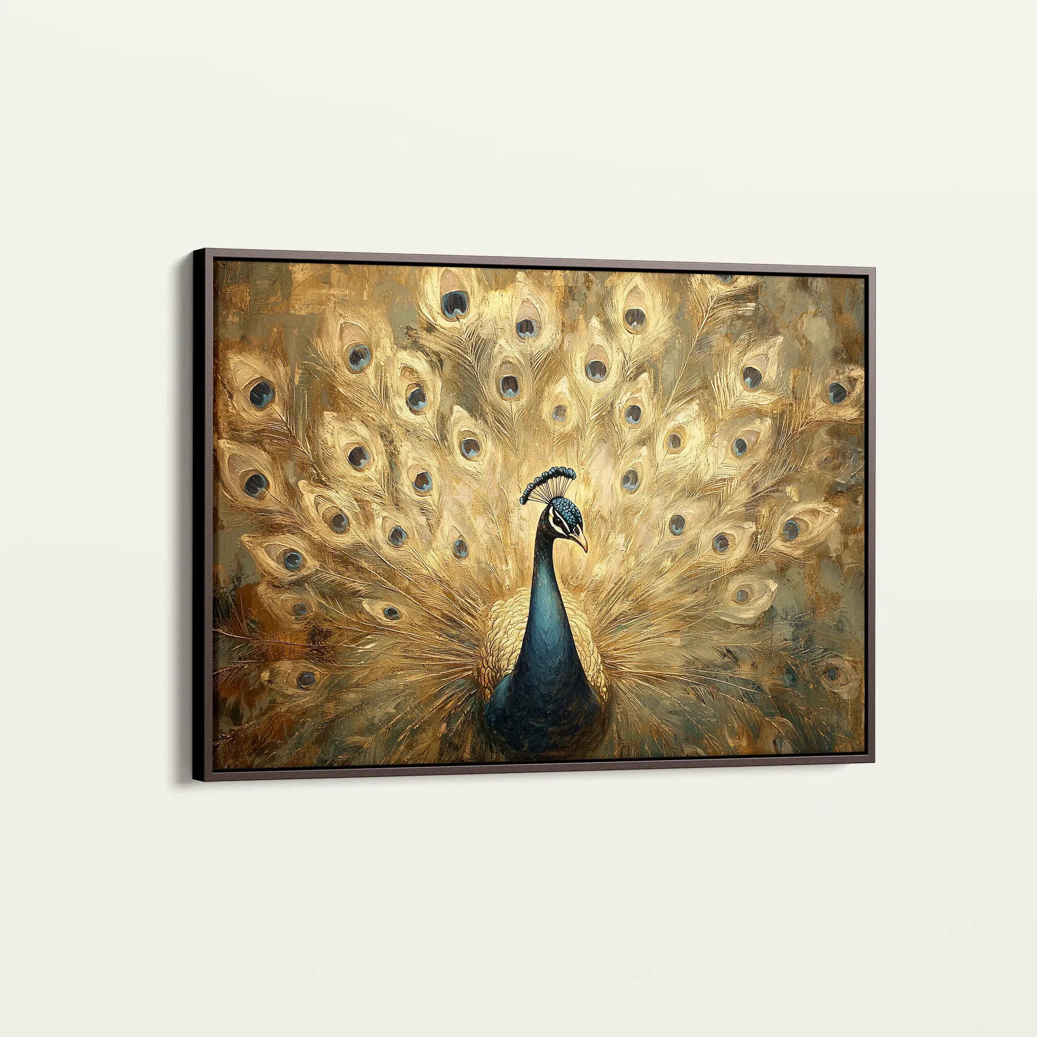 Animals 018 Canvas Art 18" x 24" / 45 x 60 cm / Black