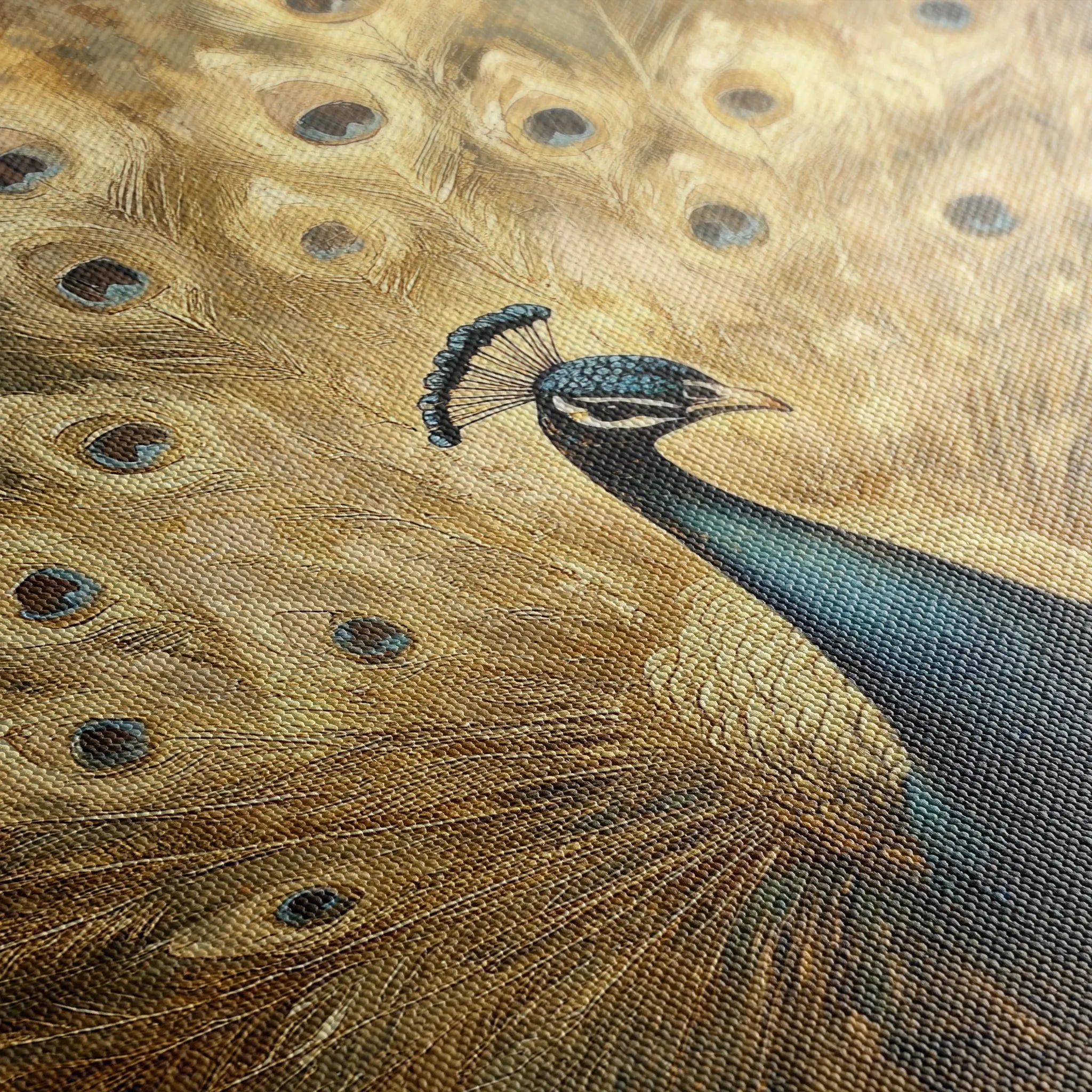 Animals 018 Canvas Art 18" x 24" / 45 x 60 cm / Black