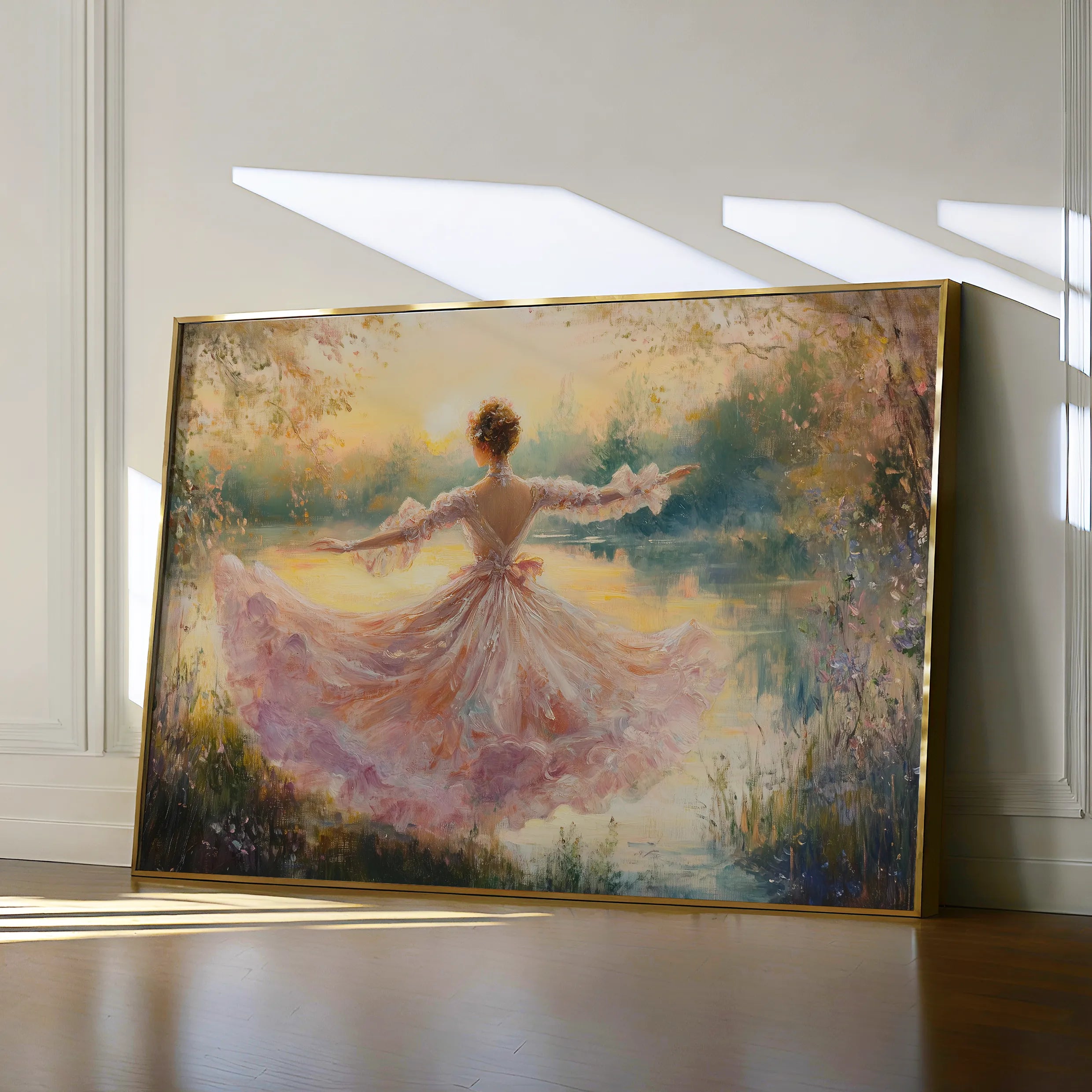 Classic 018 Canvas Art 18" x 24" / 45 x 60 cm / Black