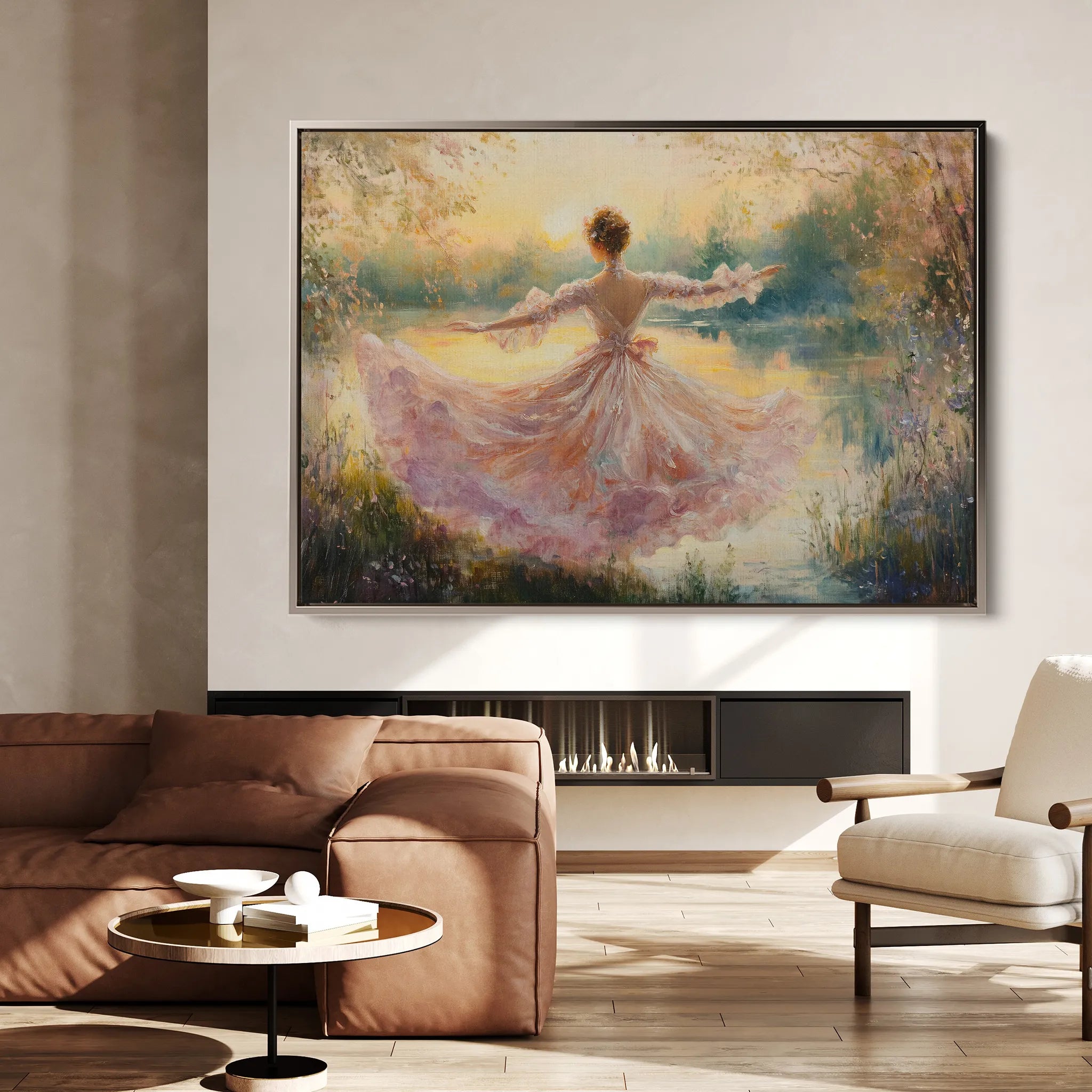 Classic 018 Canvas Art 18" x 24" / 45 x 60 cm / Black