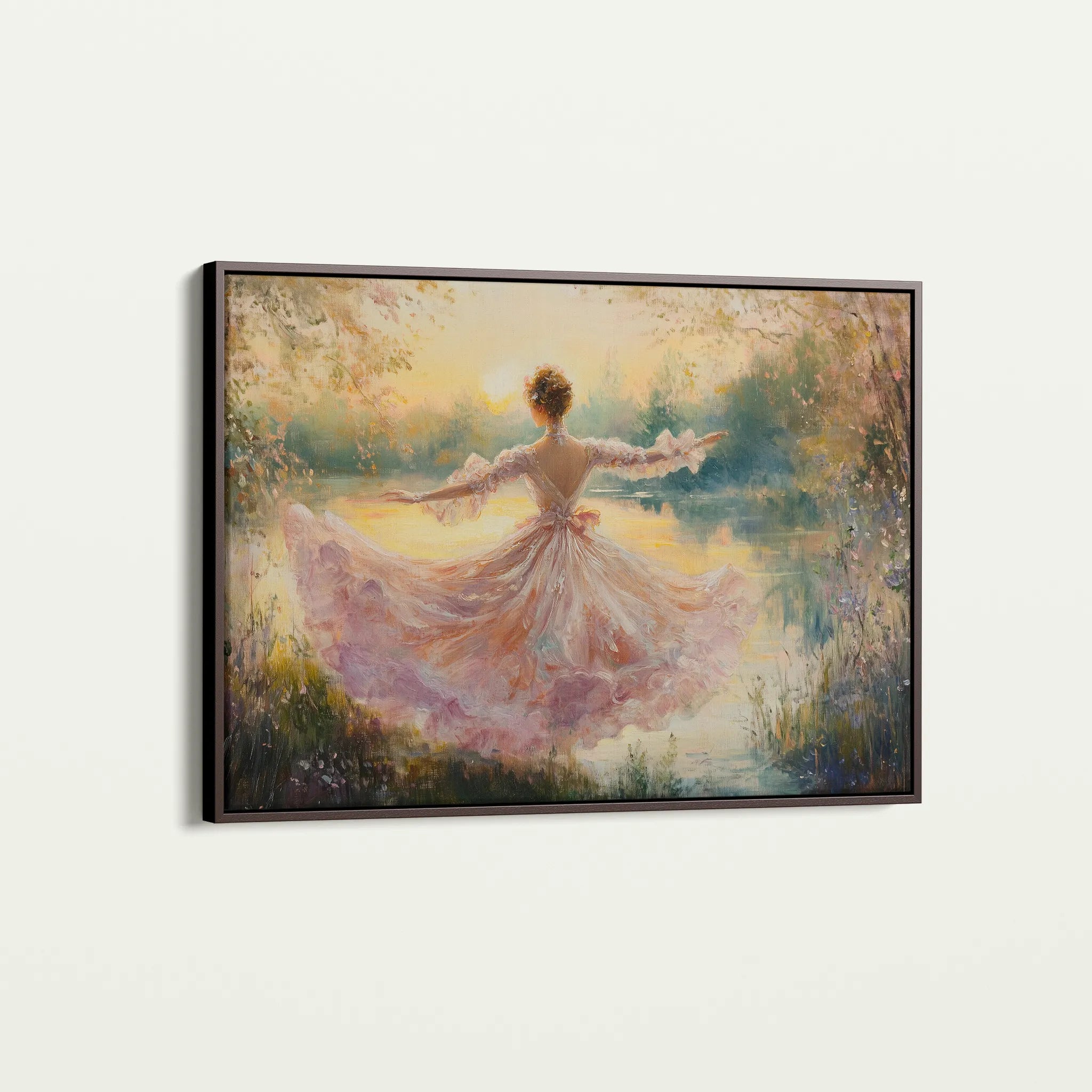Classic 018 Canvas Art 18" x 24" / 45 x 60 cm / Black