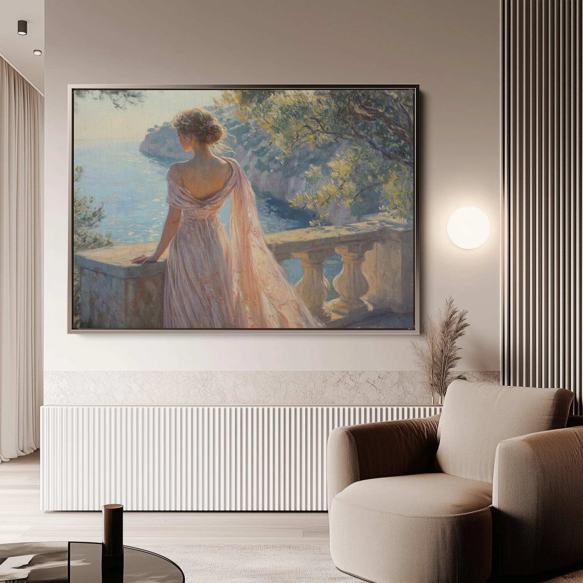 Classic 020 Canvas Art 18" x 24" / 45 x 60 cm / Black