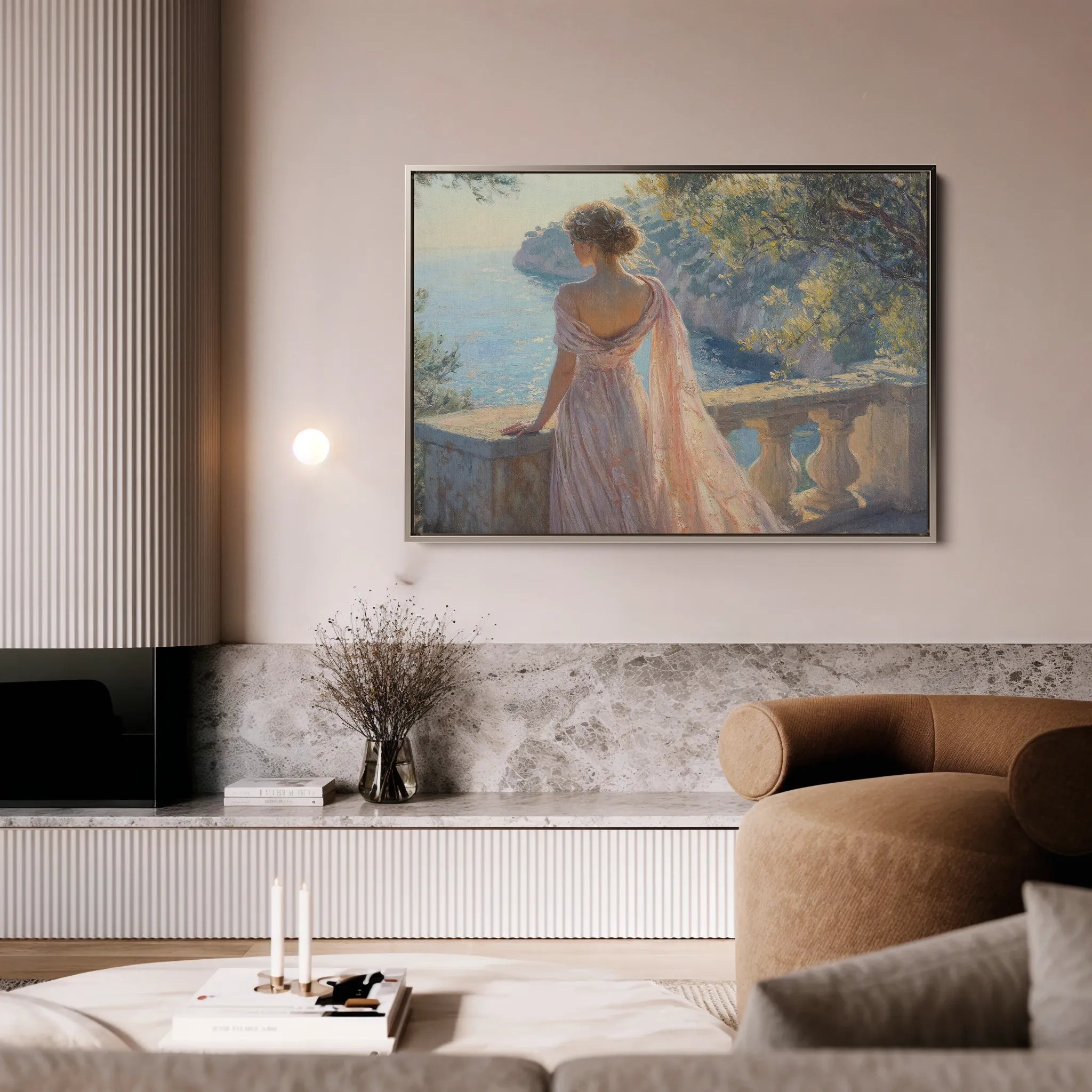 Classic 020 Canvas Art 18" x 24" / 45 x 60 cm / Black