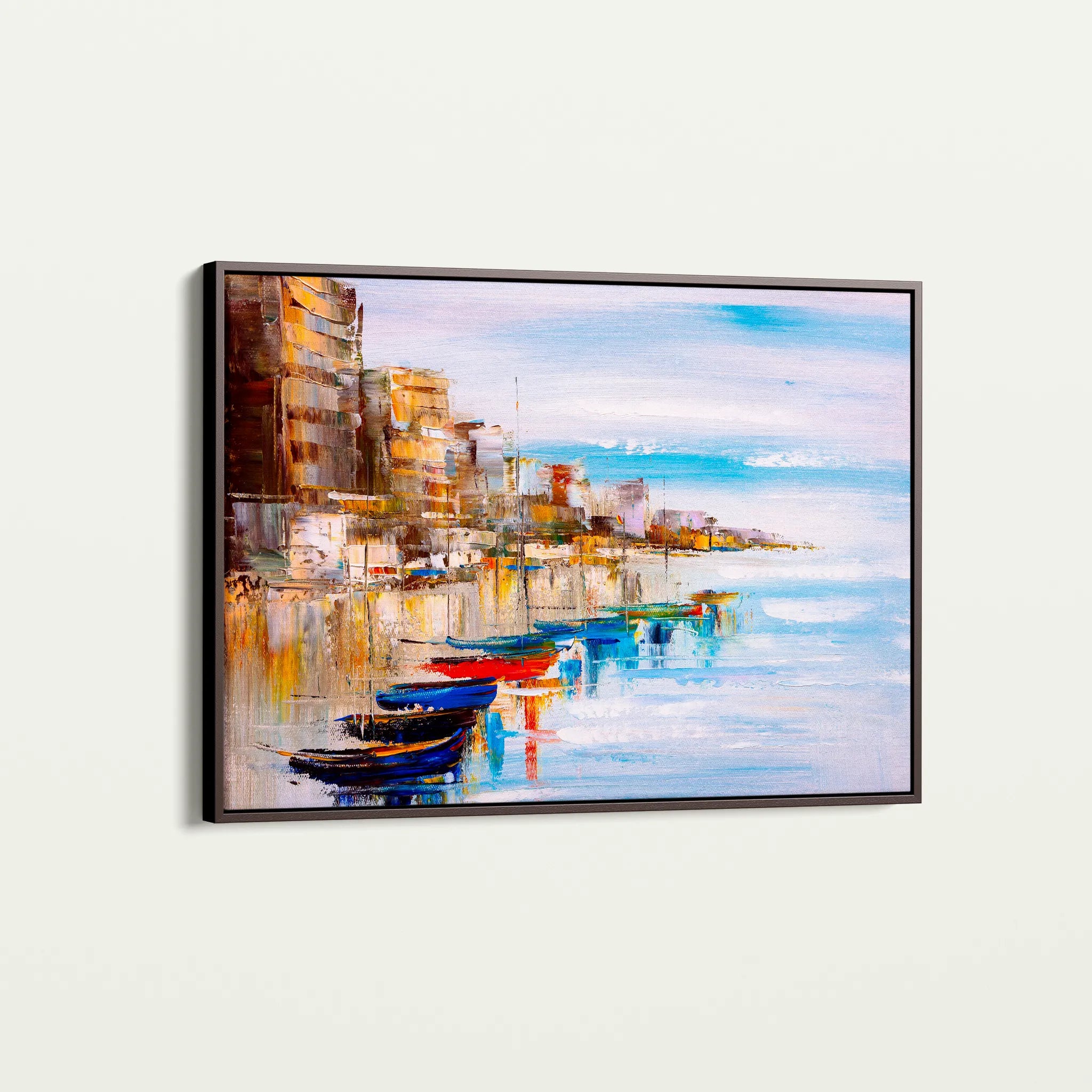 Landscape 020 Canvas Art 18" x 24" / 45 x 60 cm / Black