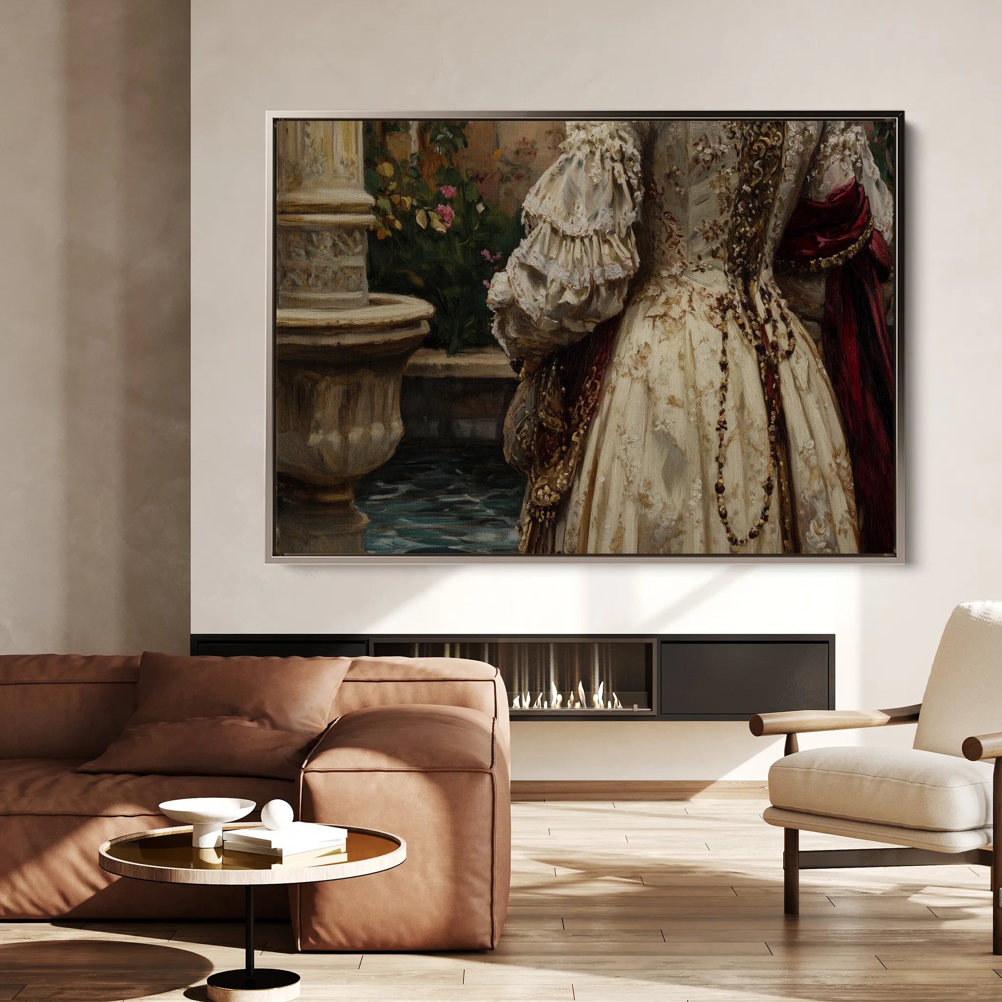 Classic 021 Canvas Art 18" x 24" / 45 x 60 cm / Black
