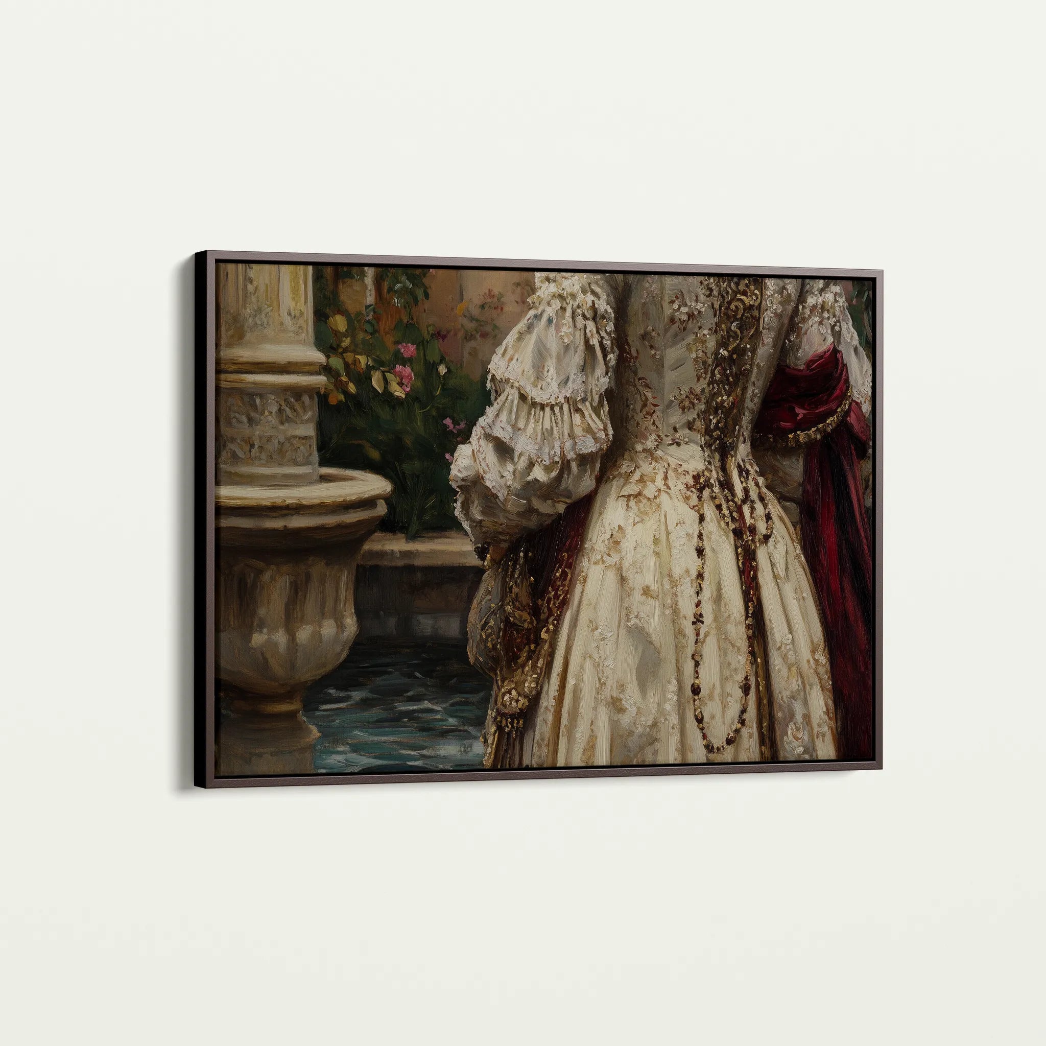 Classic 021 Canvas Art 18" x 24" / 45 x 60 cm / Black