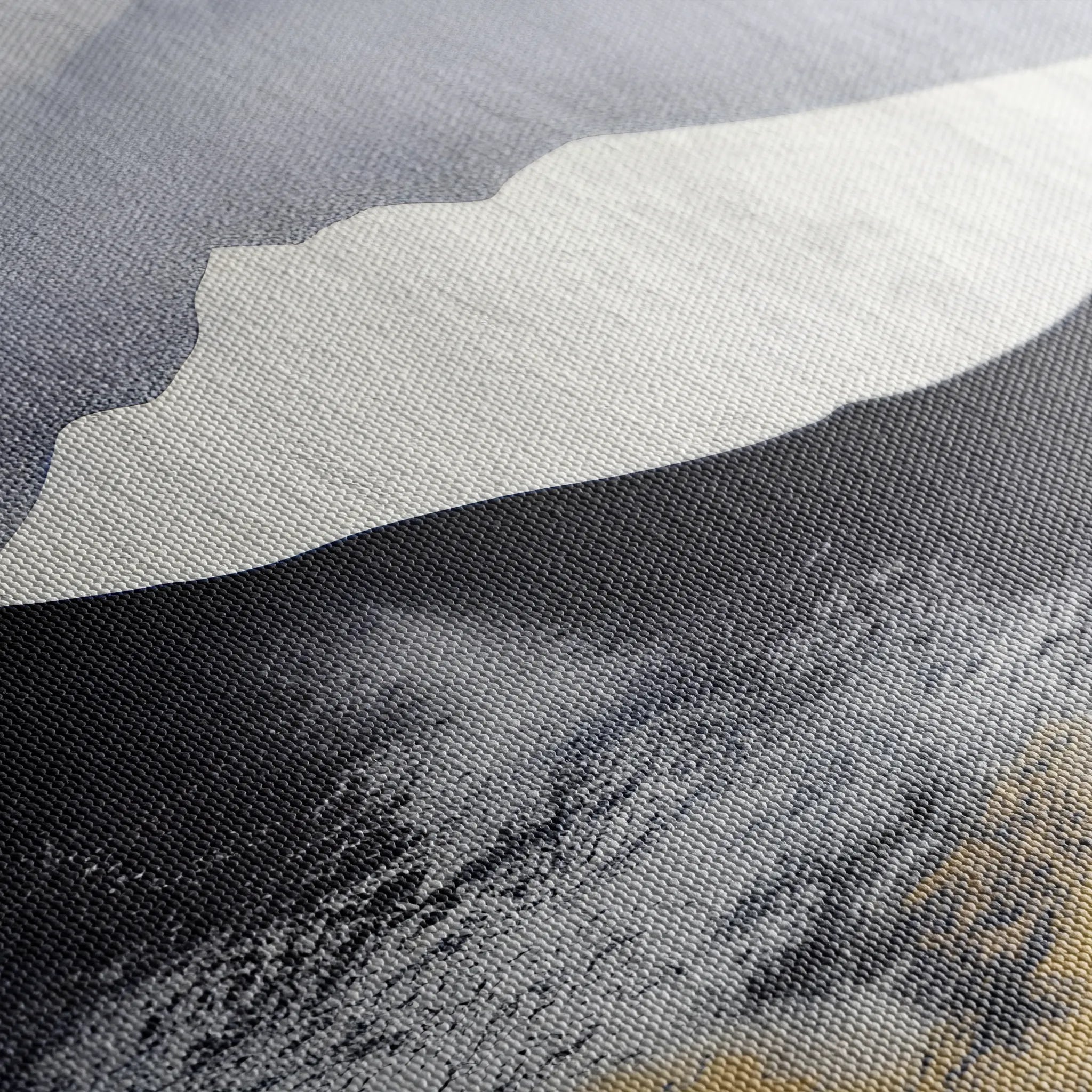 Abstract 022 Canvas Art 18" x 24" / 45 x 60 cm / Black