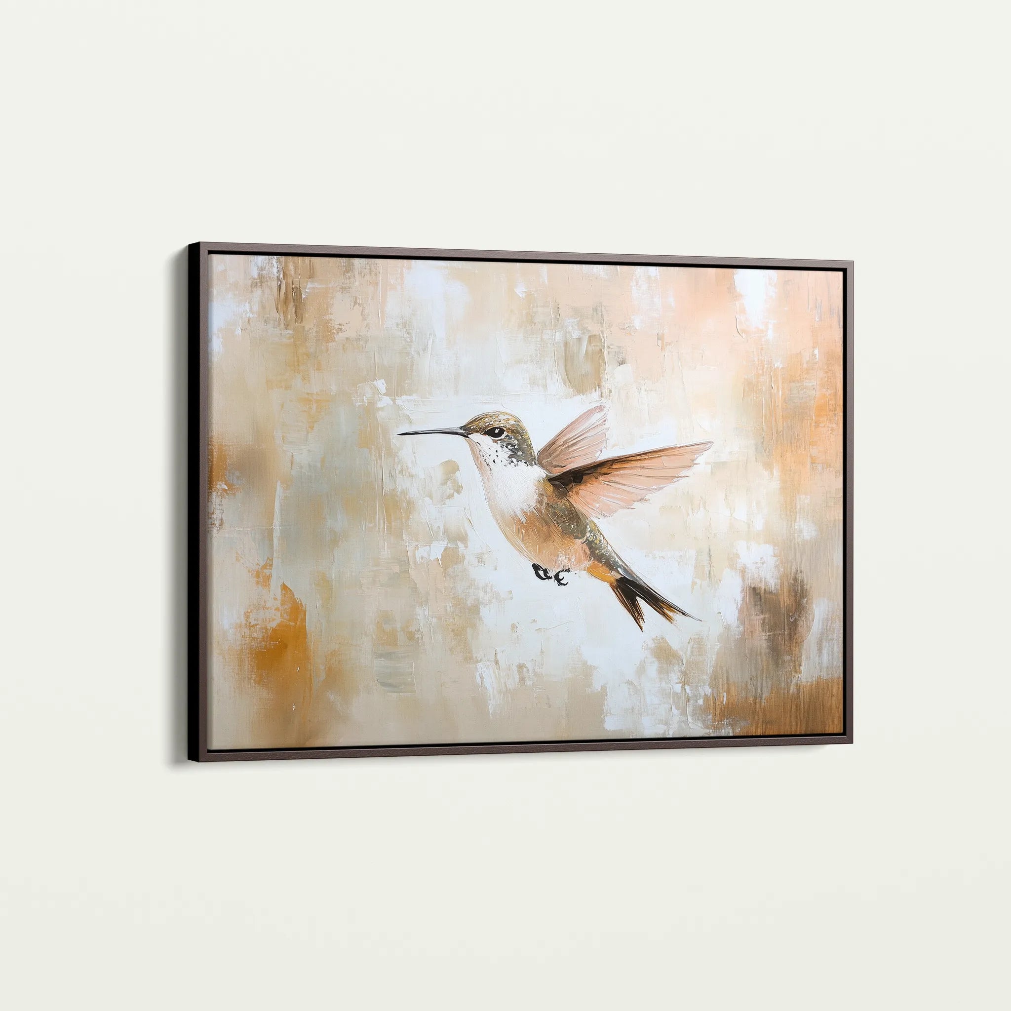 Animals 022 Canvas Art 18" x 24" / 45 x 60 cm / Black