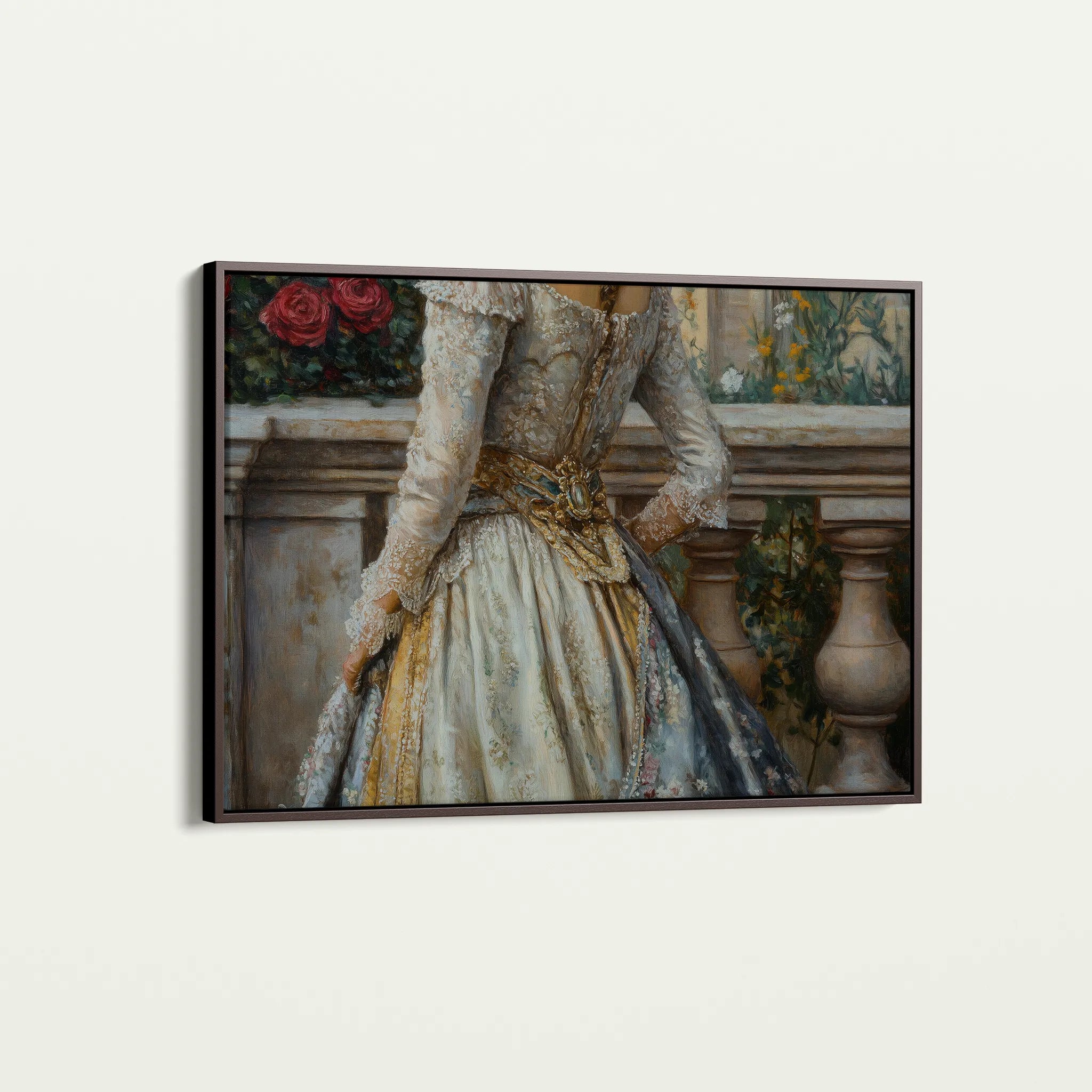 Classic 022 Canvas Art 18" x 24" / 45 x 60 cm / Black