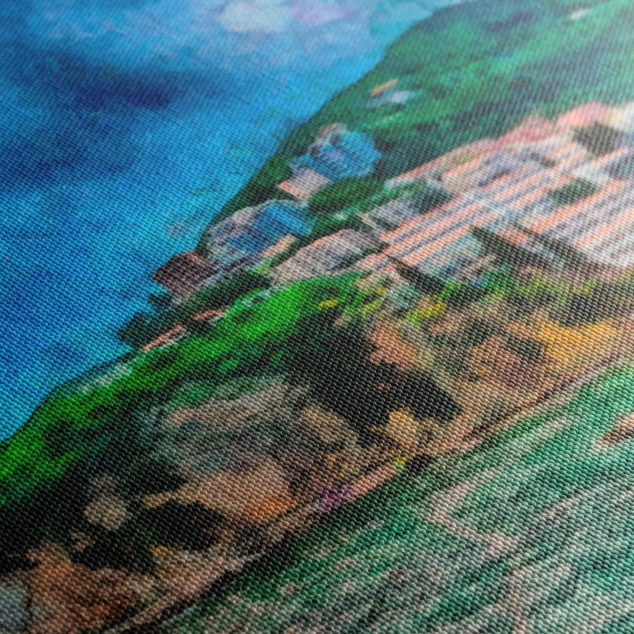 Landscape 022 Canvas Art 18" x 24" / 45 x 60 cm / Black