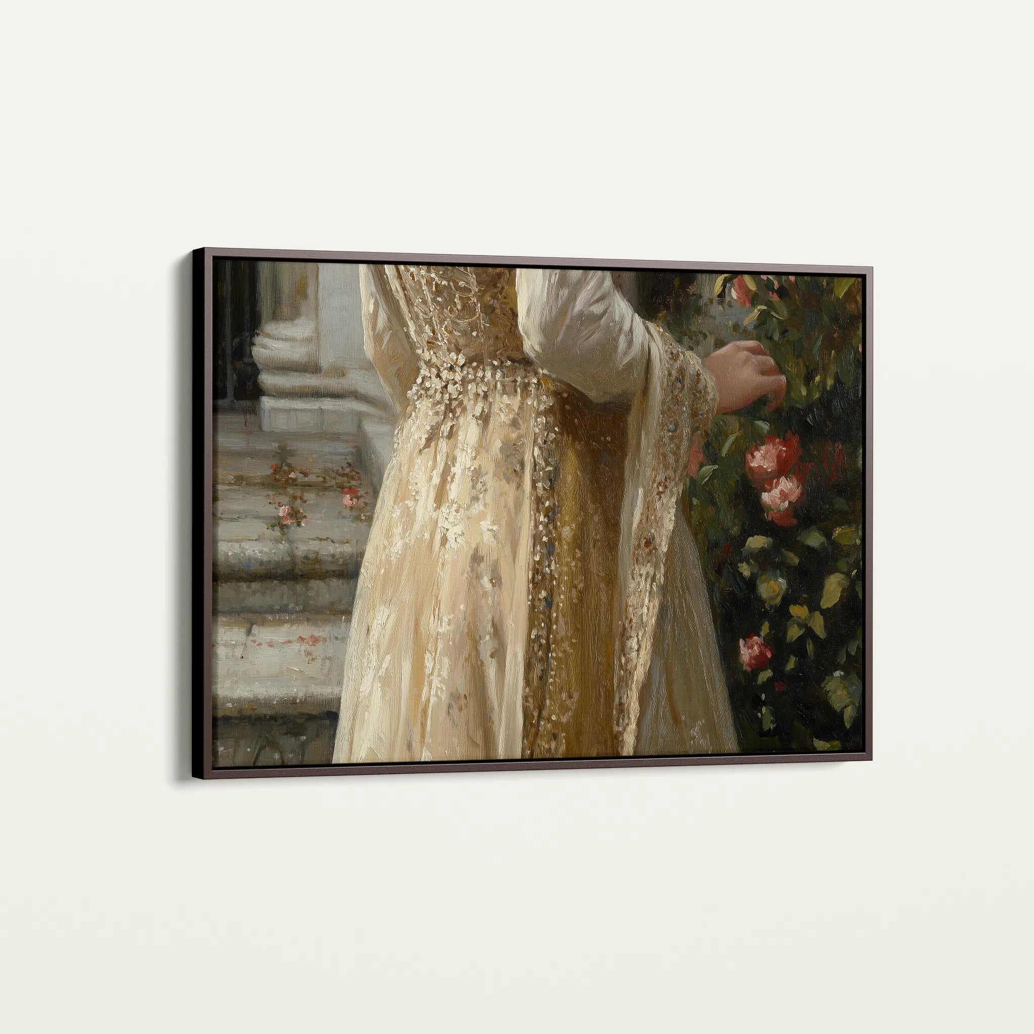 Classic 023 Canvas Art 18" x 24" / 45 x 60 cm / Black