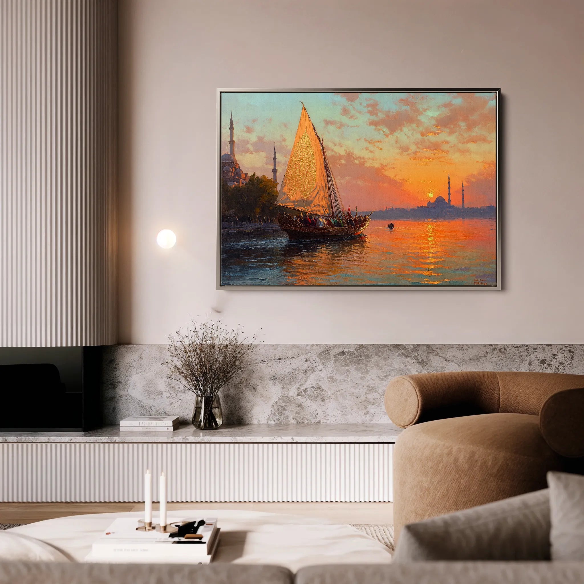 Orientalist 023 Canvas Art 18" x 24" / 45 x 60 cm / Black