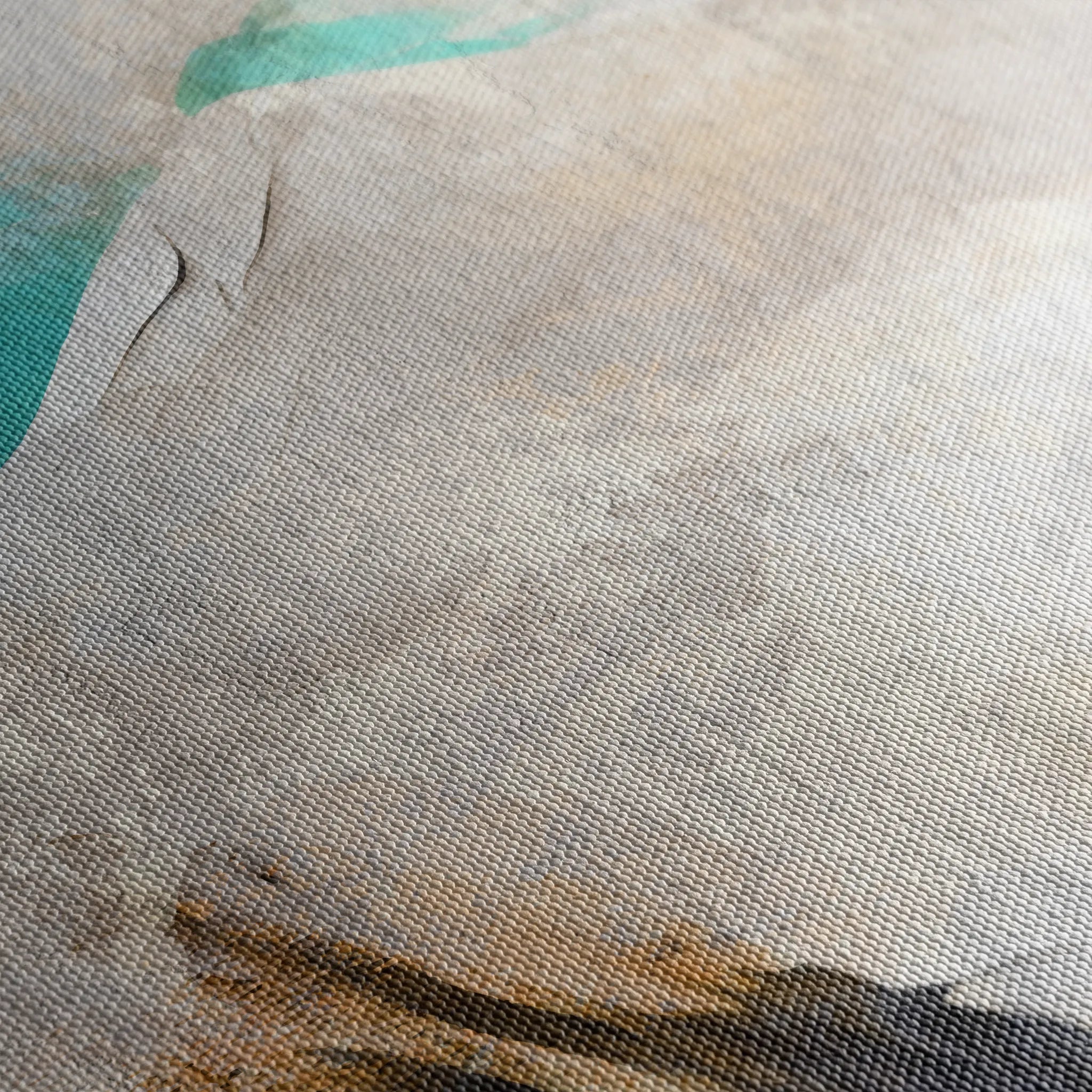 Abstract 024 Canvas Art 18" x 24" / 45 x 60 cm / Black